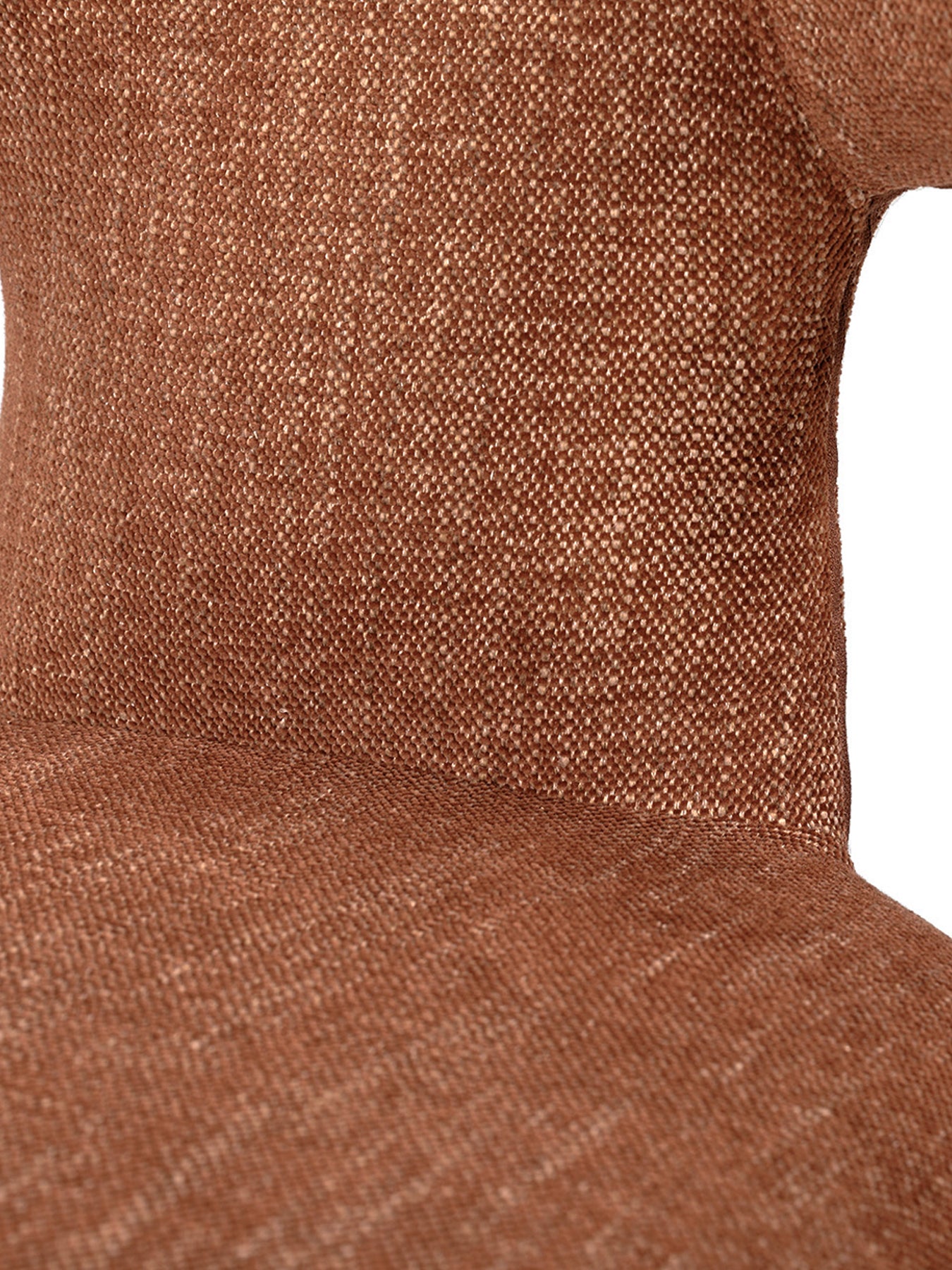 Pair of Milo Upholstered Dining Chairs in Brown