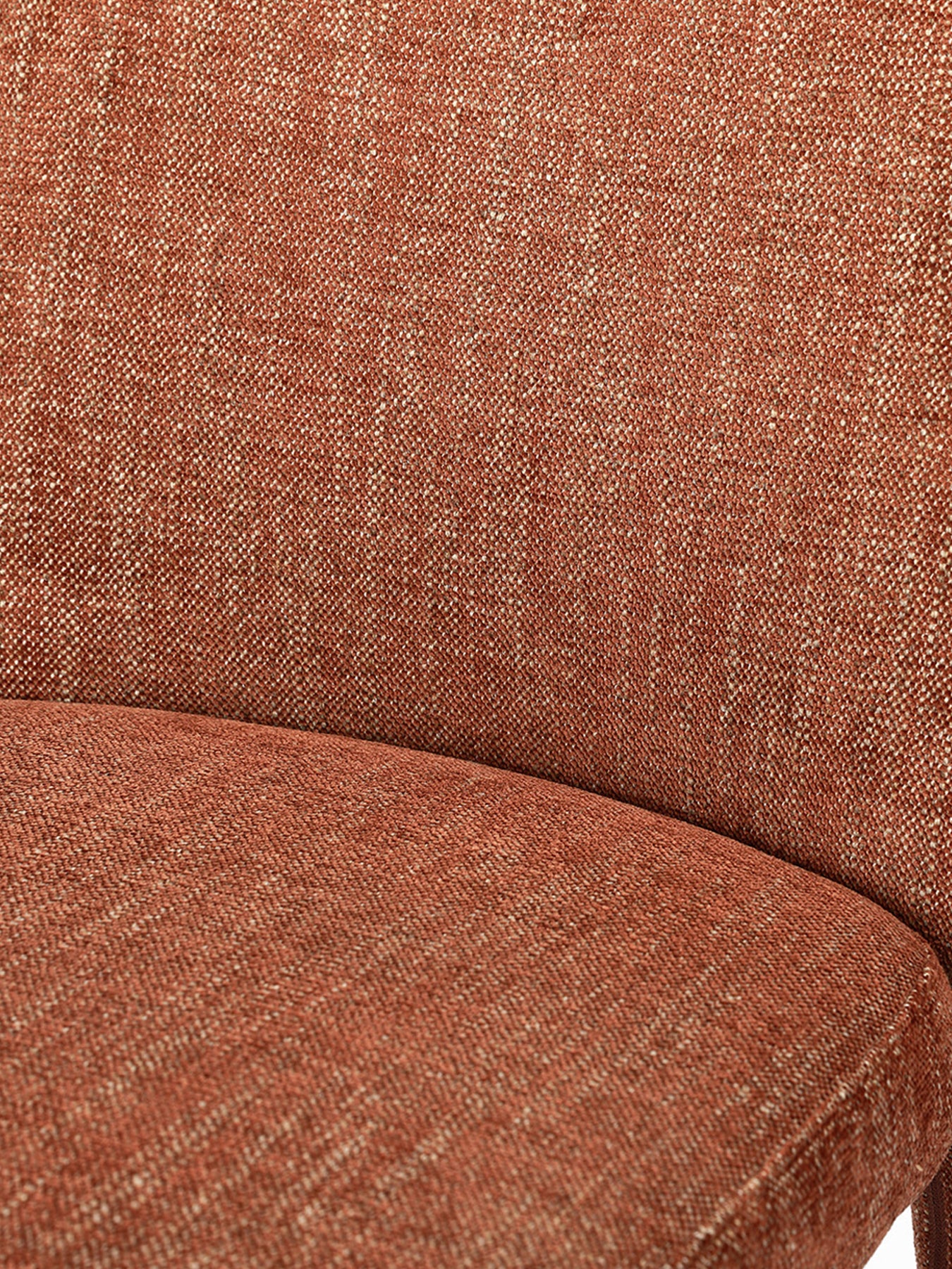 Pair of Eska Upholstered Dining Chairs in Brown