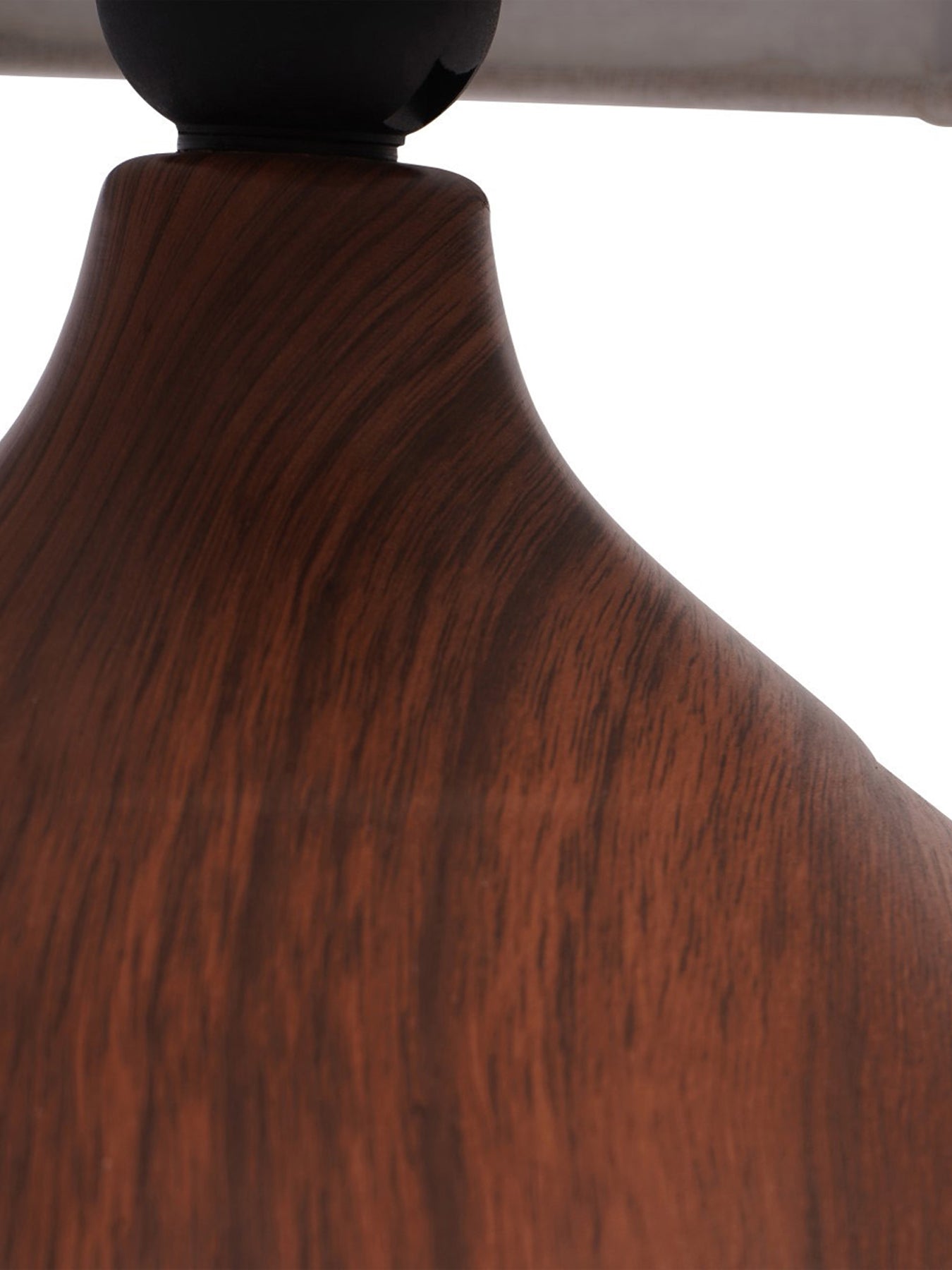 Ashford Wood Effect Ceramic Table Lamp with Shade E27 60W