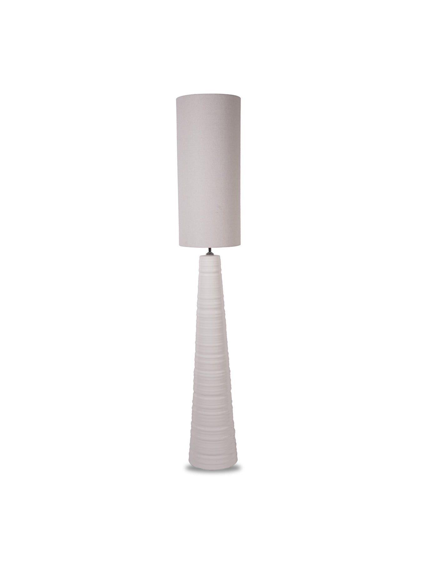 Tivoli Tall Ceramic Floor Lamp White