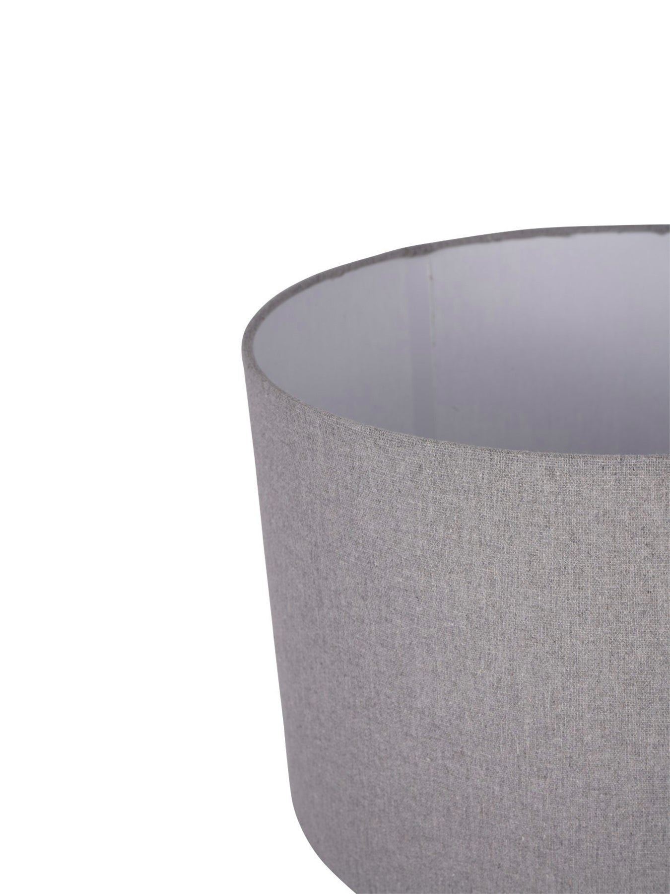 Bruno Ceramic Table Lamp Charcoal with Shade E27 60W