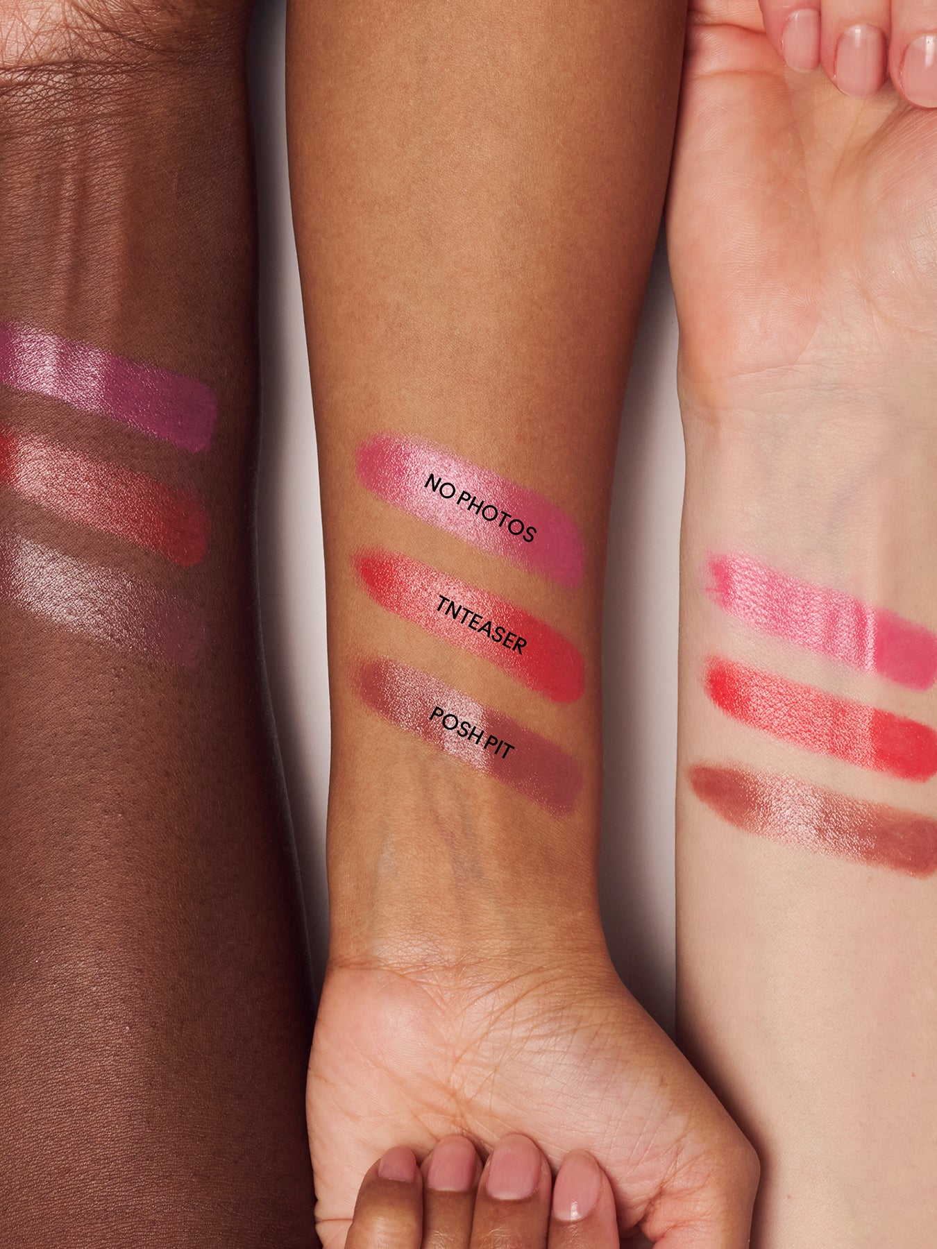 Wildest Gleams Mini Lustreglass Lip Trio Brights