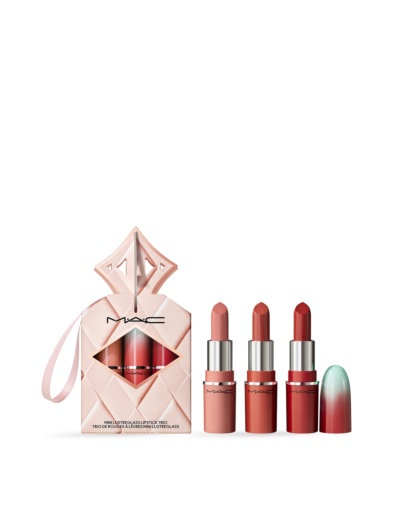 Wildest Gleams Mini Lustreglass Lip Trio Classics