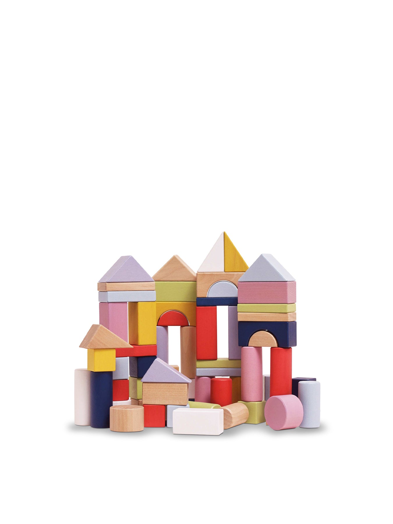 Wooden Colourful Building Blocks