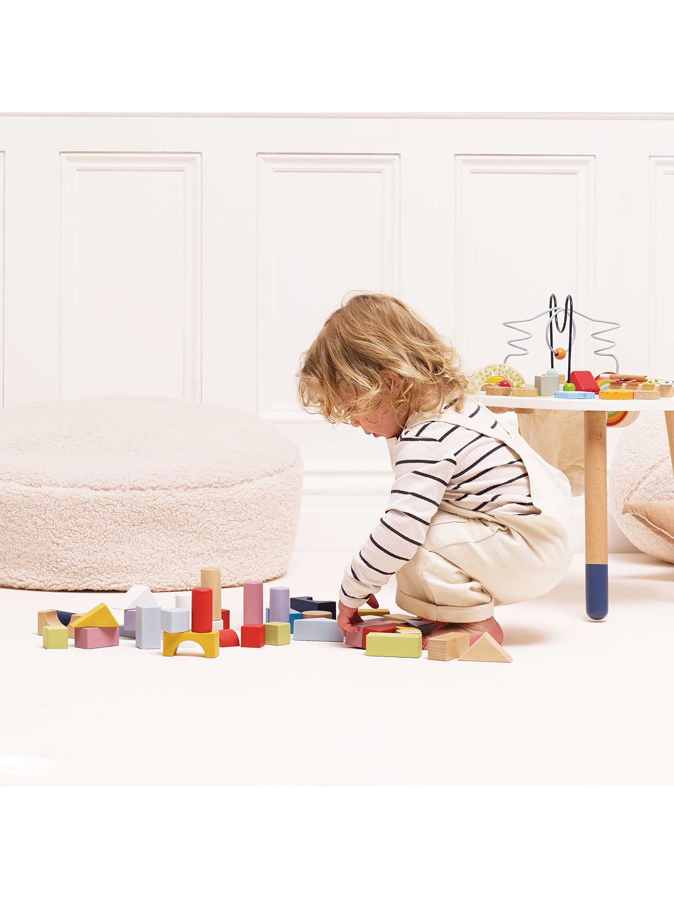 Wooden Colourful Building Blocks