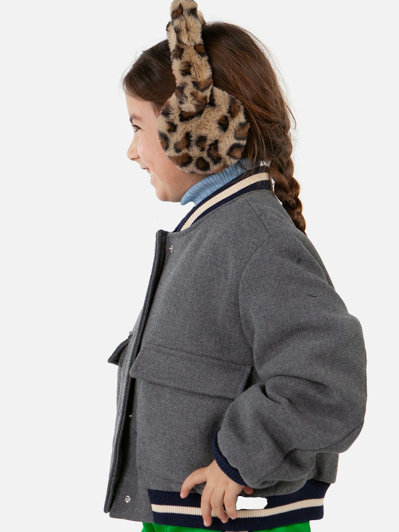 Girls’ Beriberi Earmuffs Brown