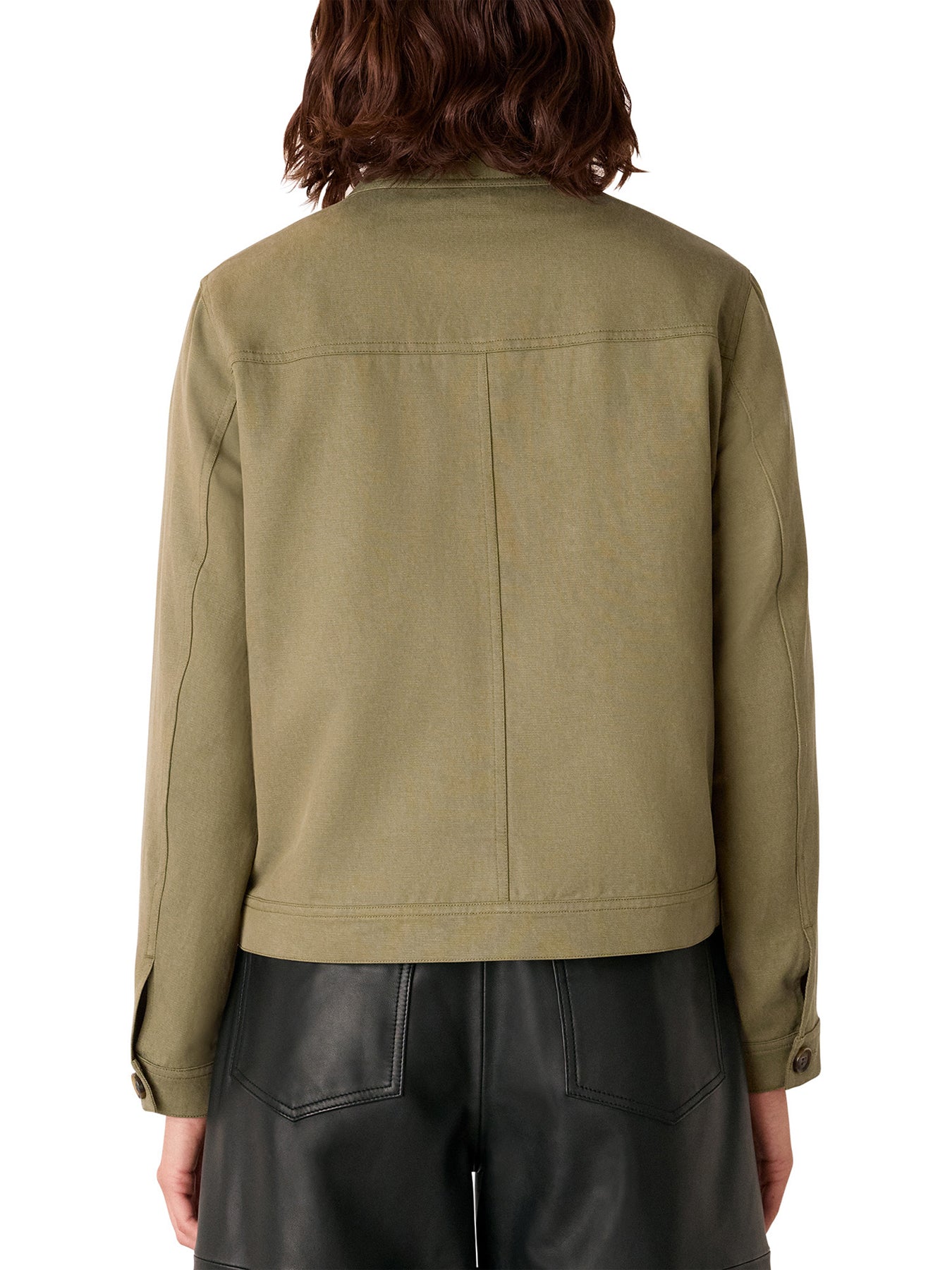 Mia Pocket Detail Jacket Green
