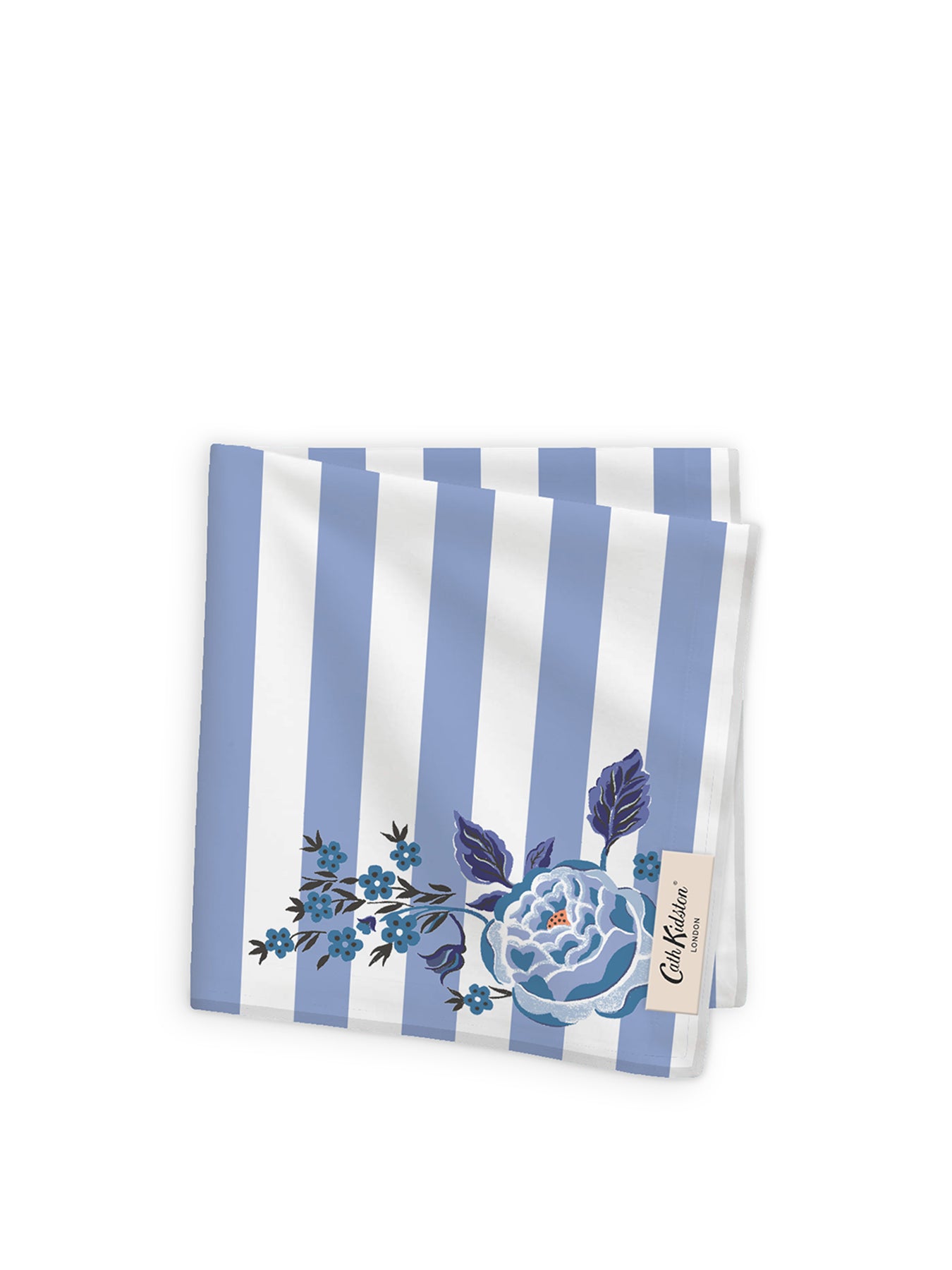 Strawberry Garden Blue 4 Pack Napkins