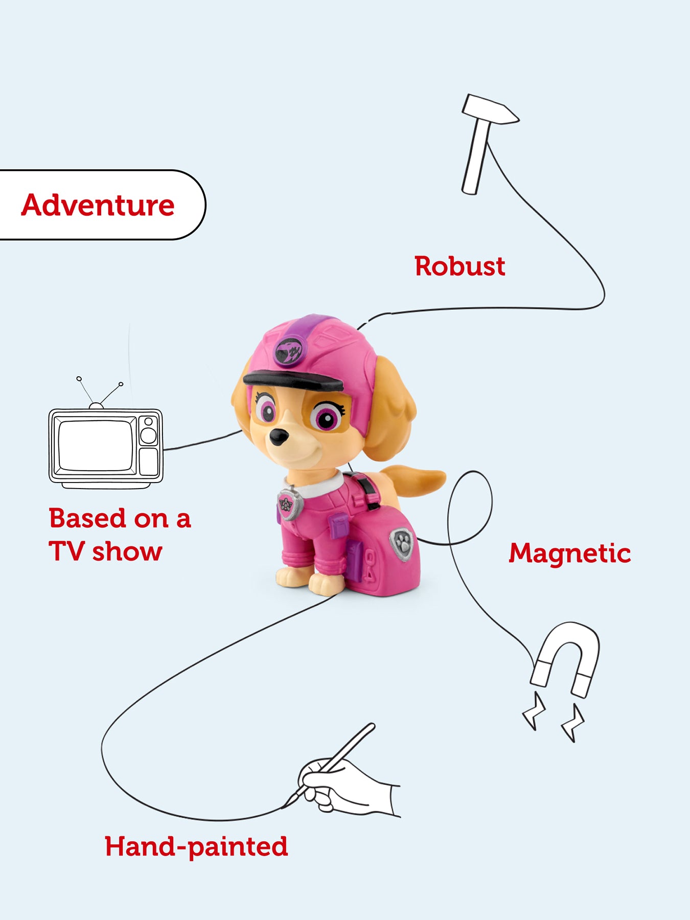 Paw Patrol Jungle Pups Skye Tonie