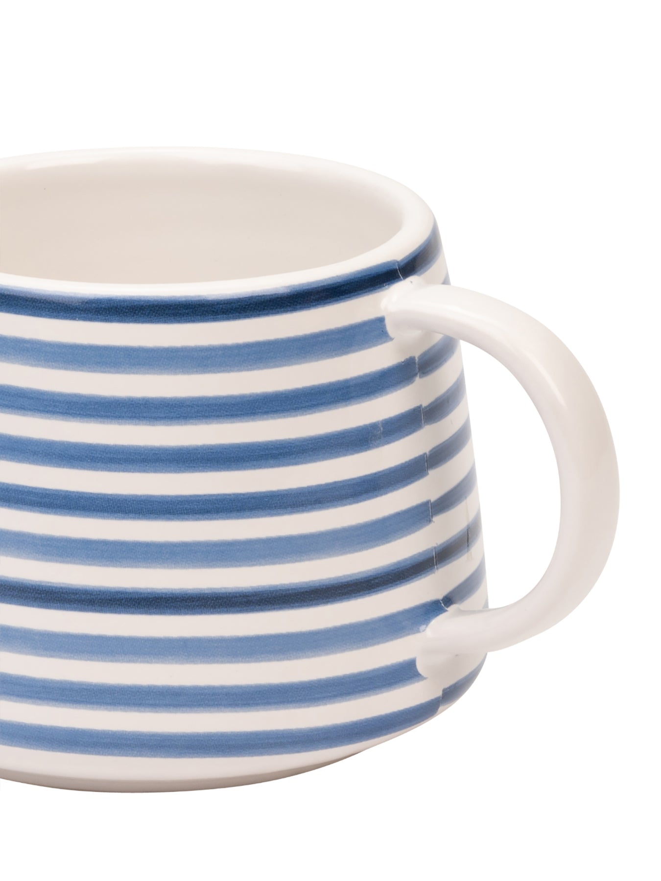 Striped Mug Blue