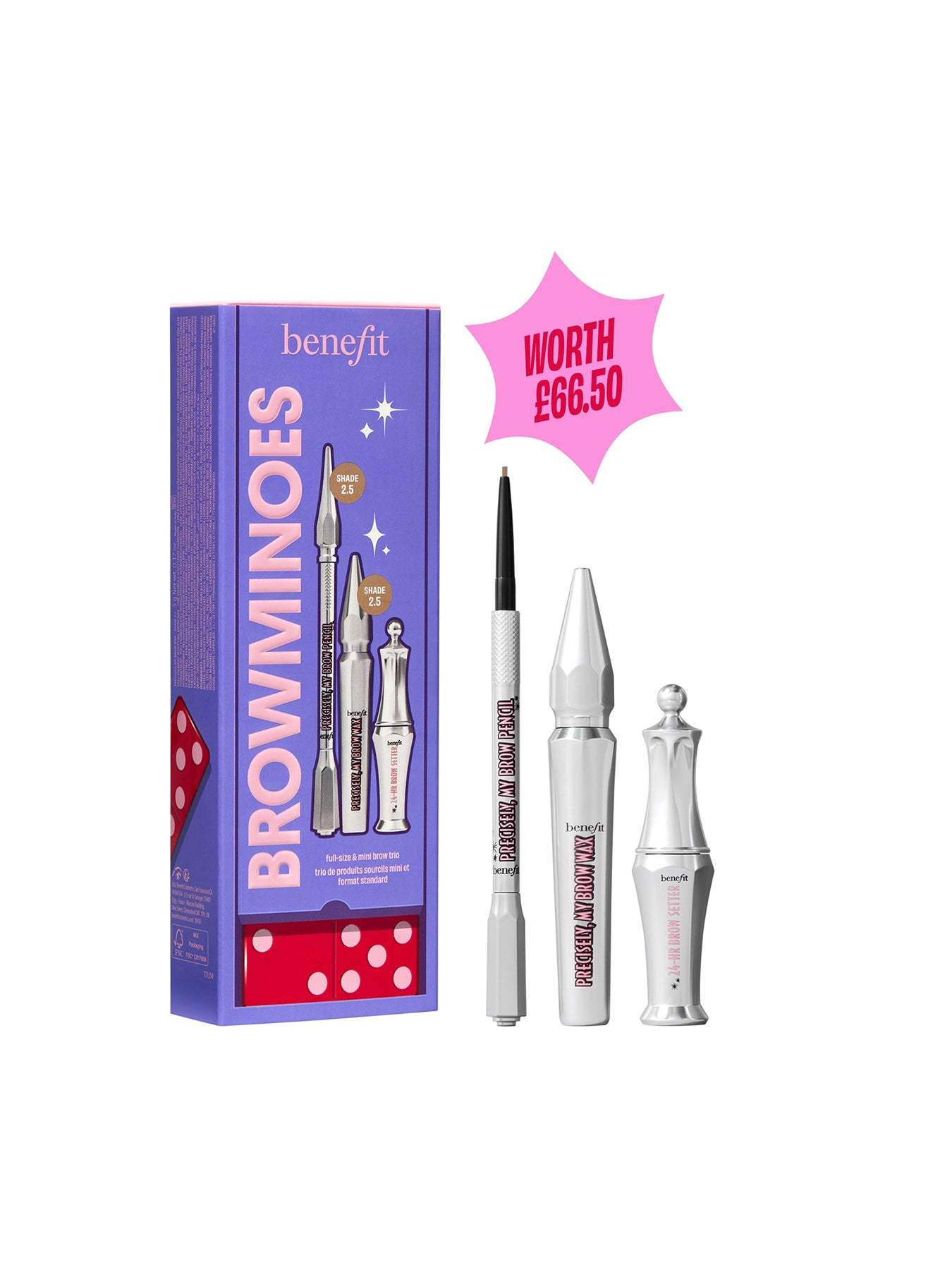 BROWminoes 2.5 Eyebrow Gift Set