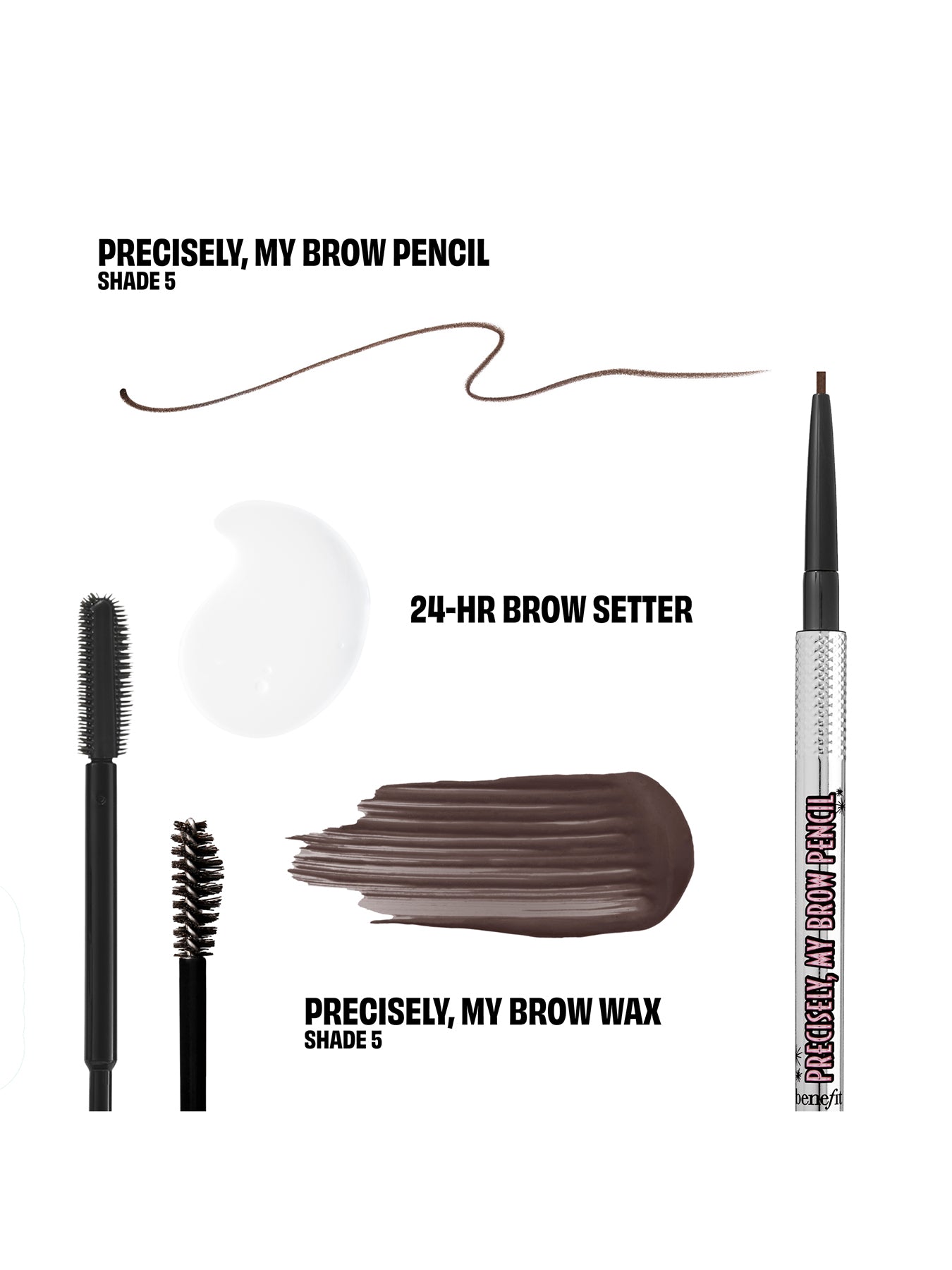 BROWminoes 5 Eyebrow Gift Set