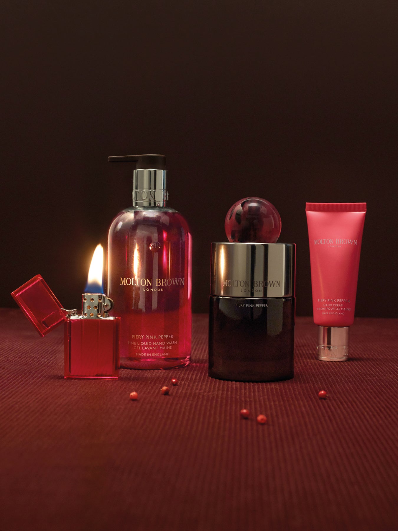 Fiery Pink Pepper Fragrance Bauble