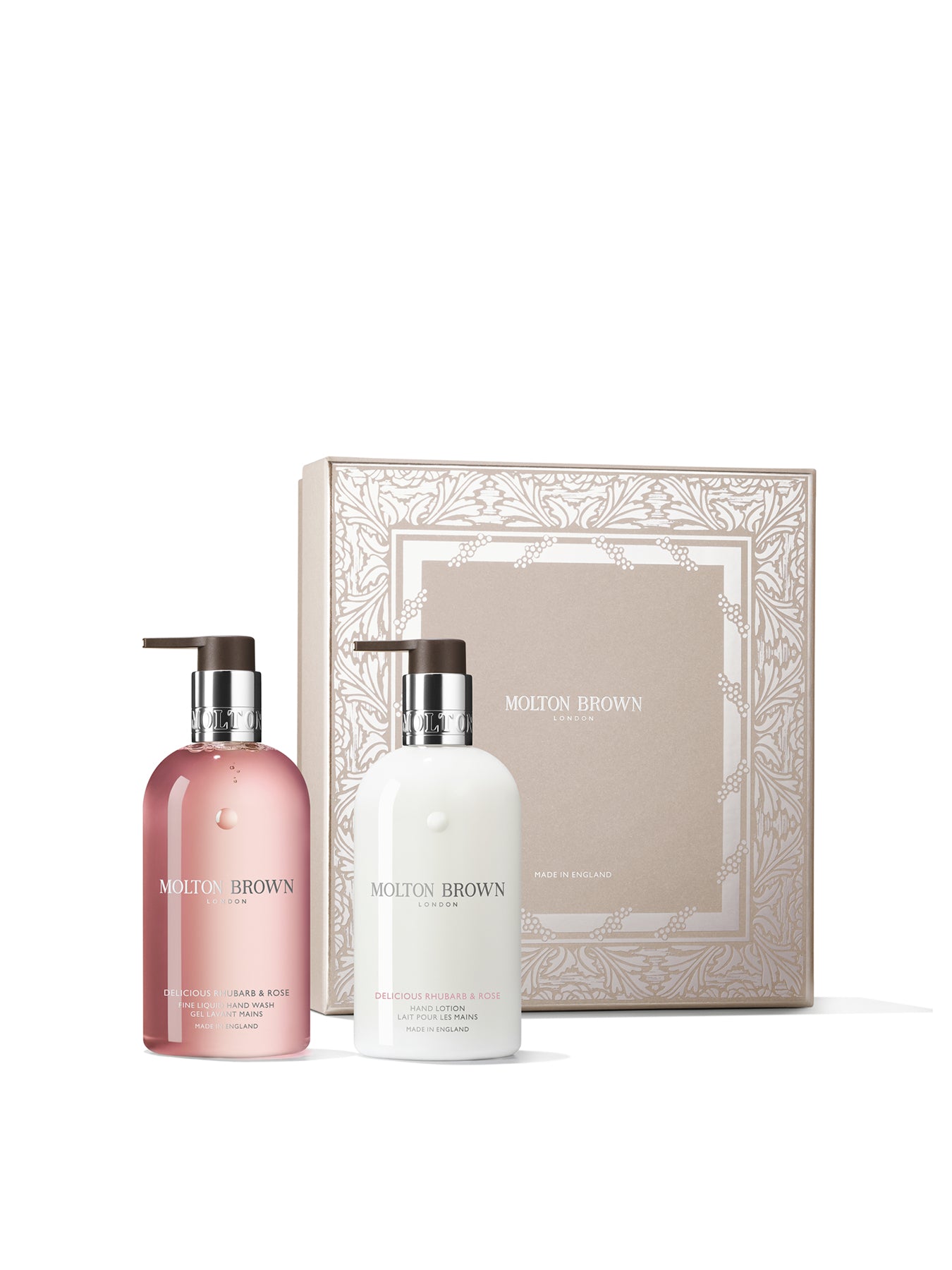 Delicious Rhubarb & Rose Hand Care Collection