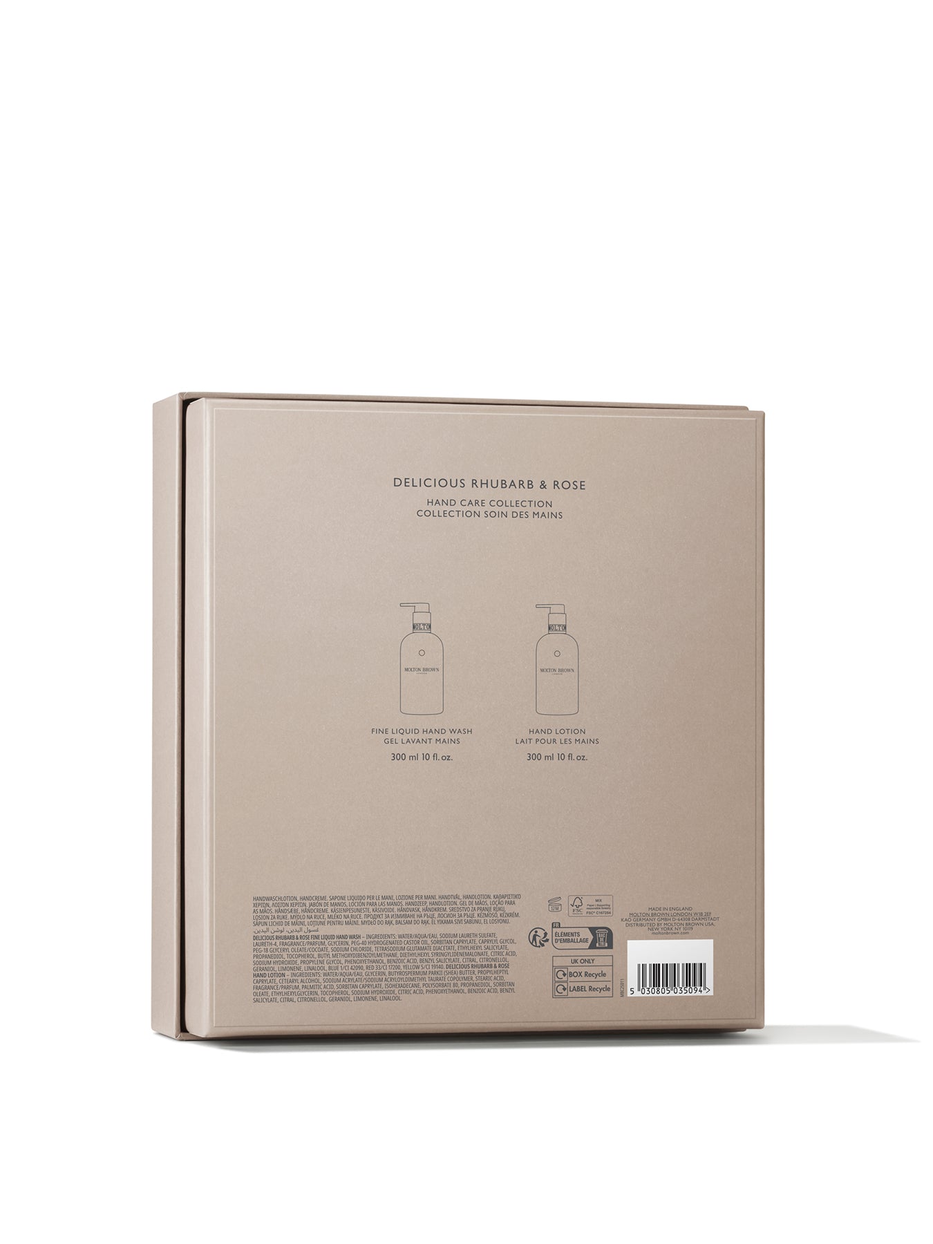 Delicious Rhubarb & Rose Hand Care Collection