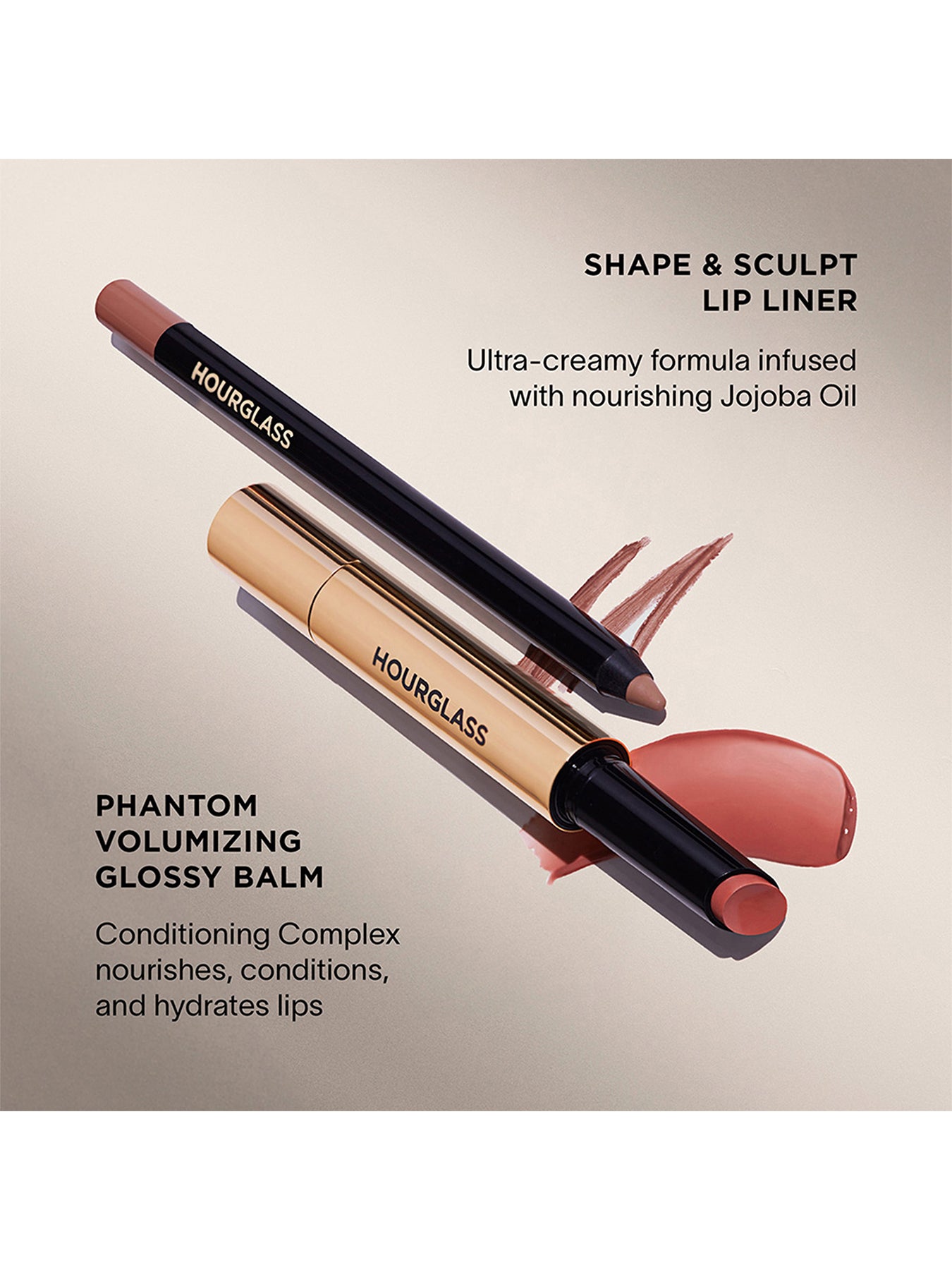 Set Sculpt and Gloss in Tempt 3 and Slip 125 Lip Duo