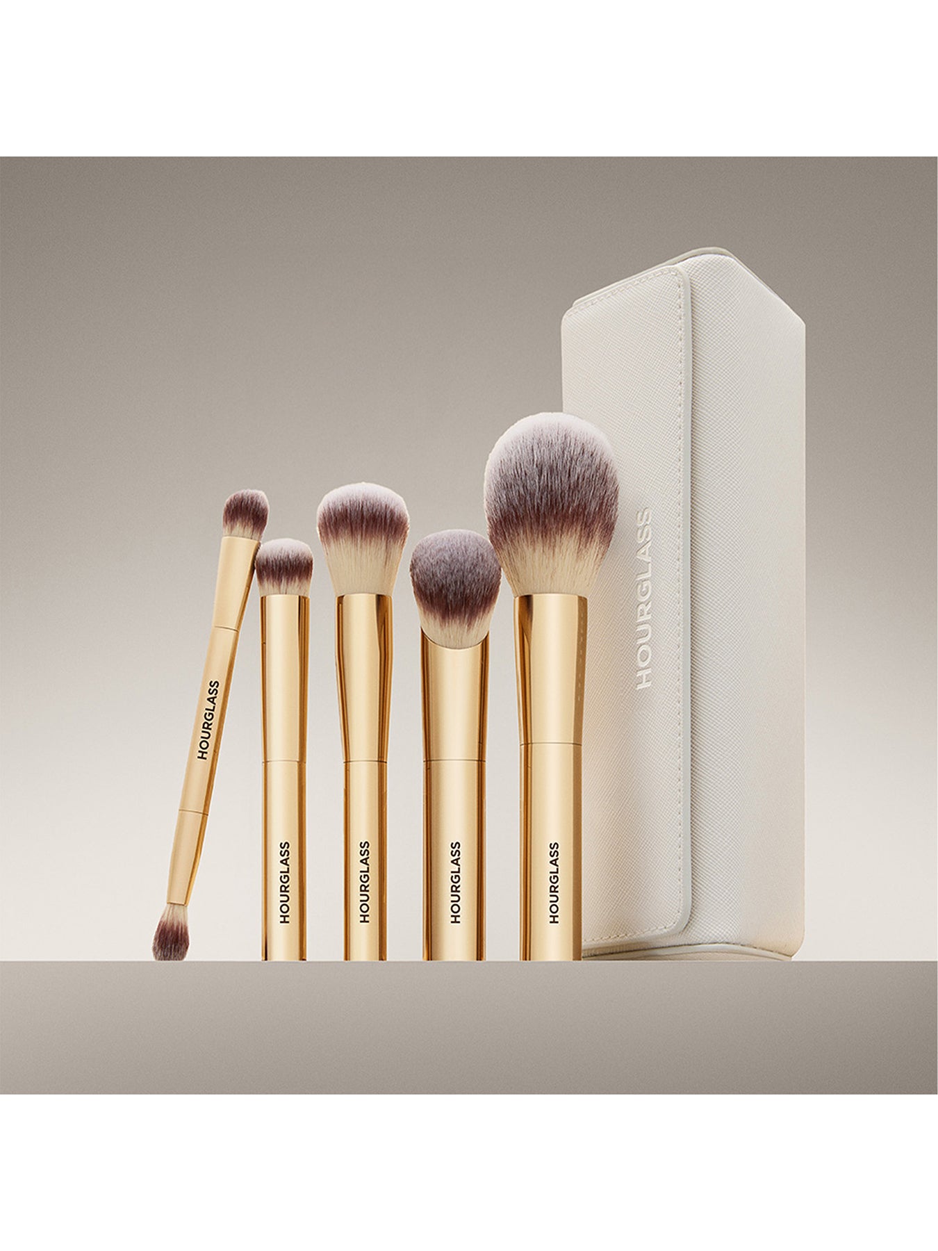 Set Face and Eye Travel Brush Set