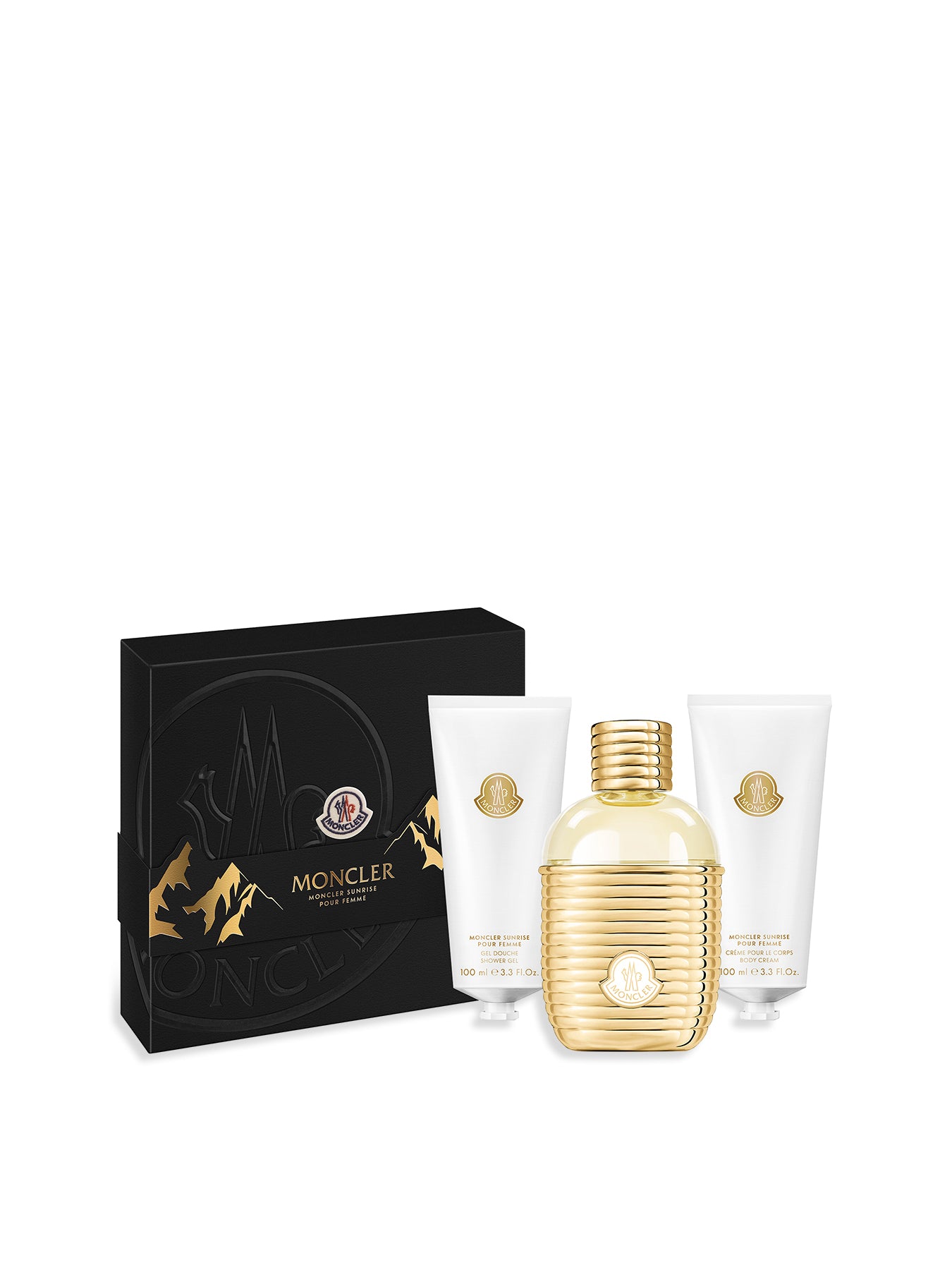 Moncler Sunrise Pour Femme Eau de Parfum 100ml Set
