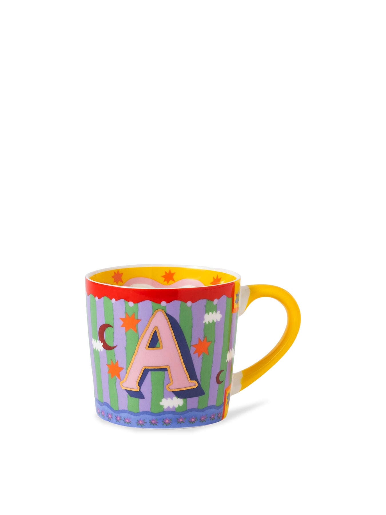 Eleanor Bowmer Alphabet Letter A Mug