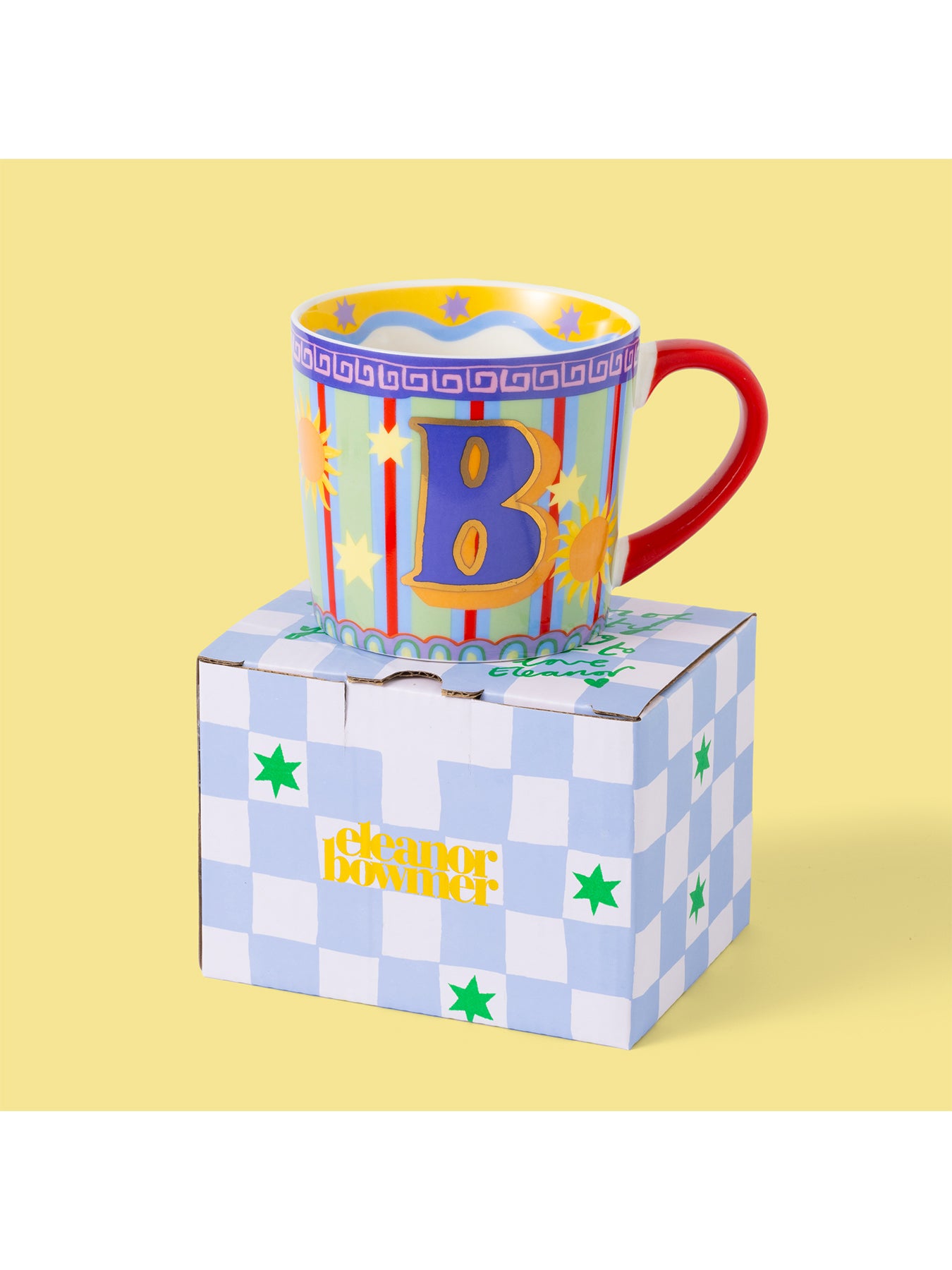 Eleanor Bowmer Alphabet Letter B Mug