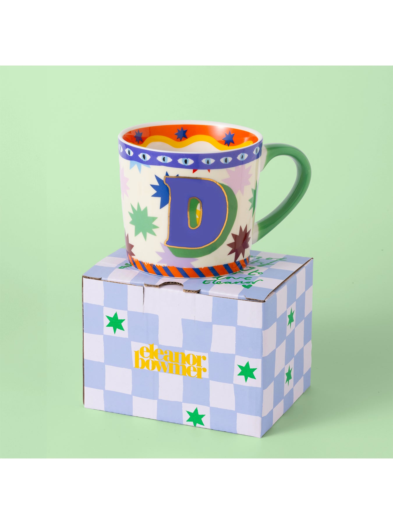 Eleanor Bowmer Alphabet Letter D Mug
