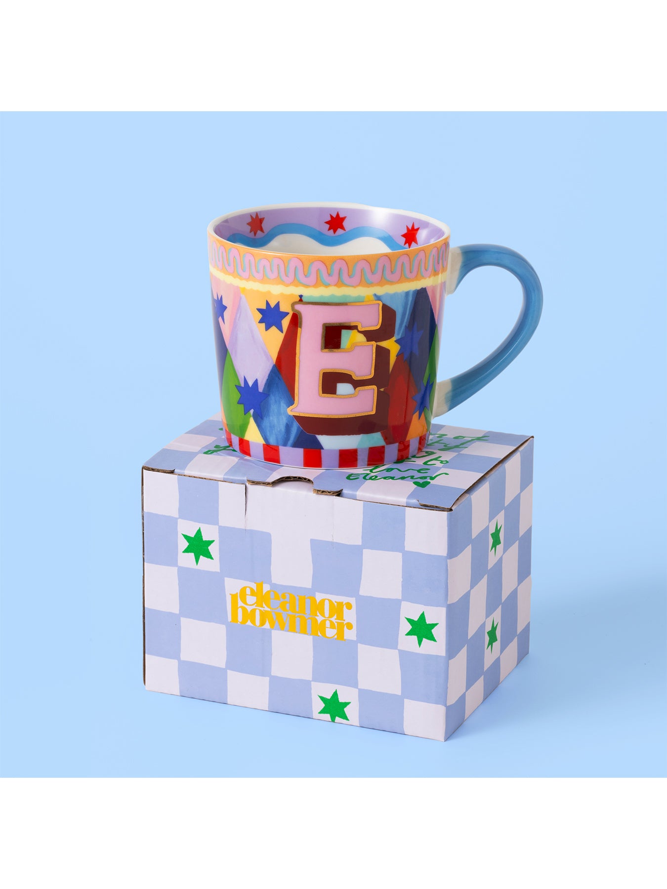 Eleanor Bowmer Alphabet Letter E Mug