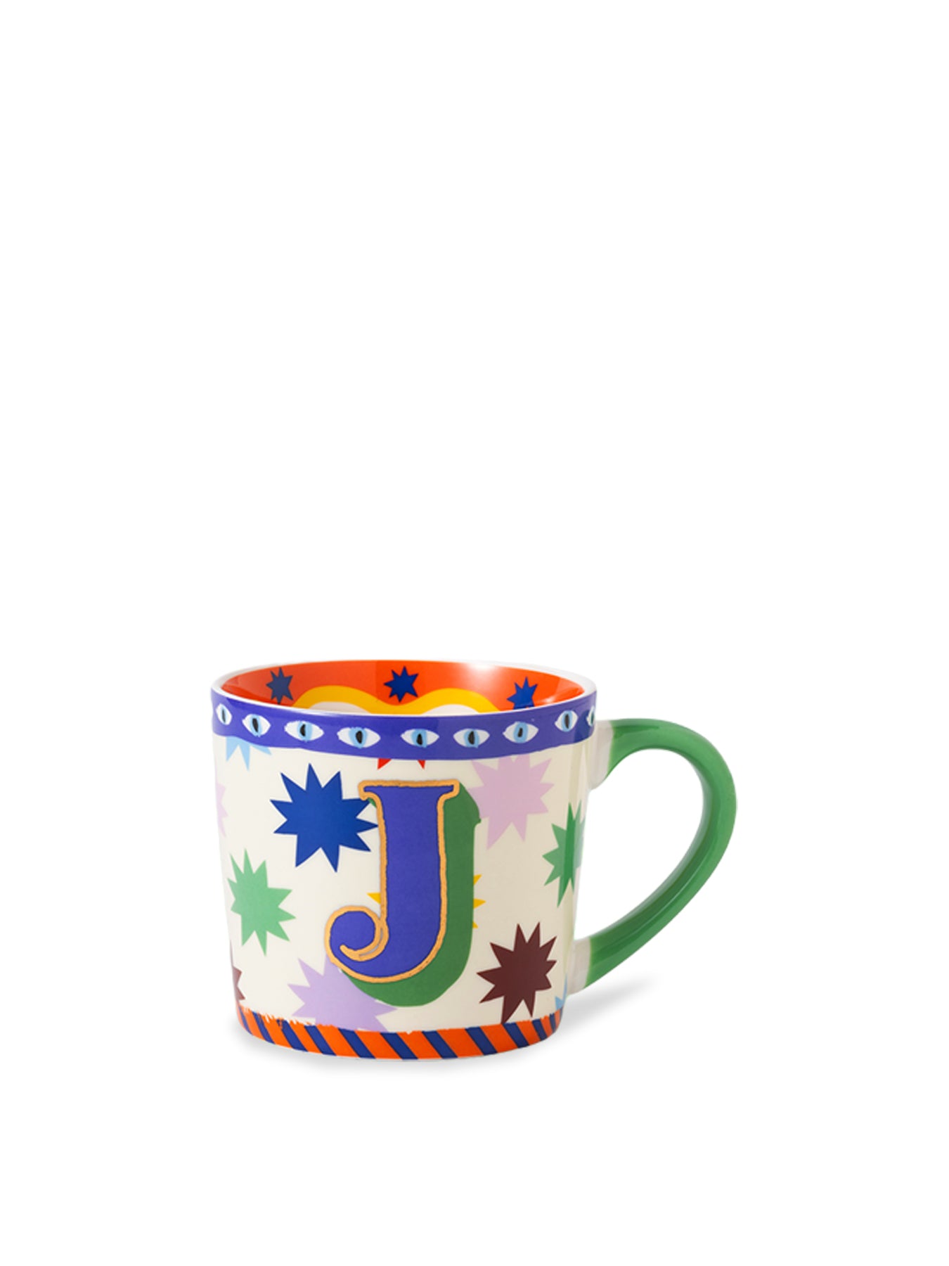 Eleanor Bowmer Alphabet Letter J Mug