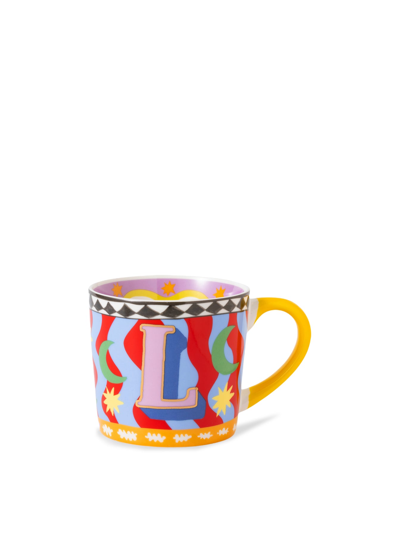 Eleanor Bowmer Alphabet Letter L Mug