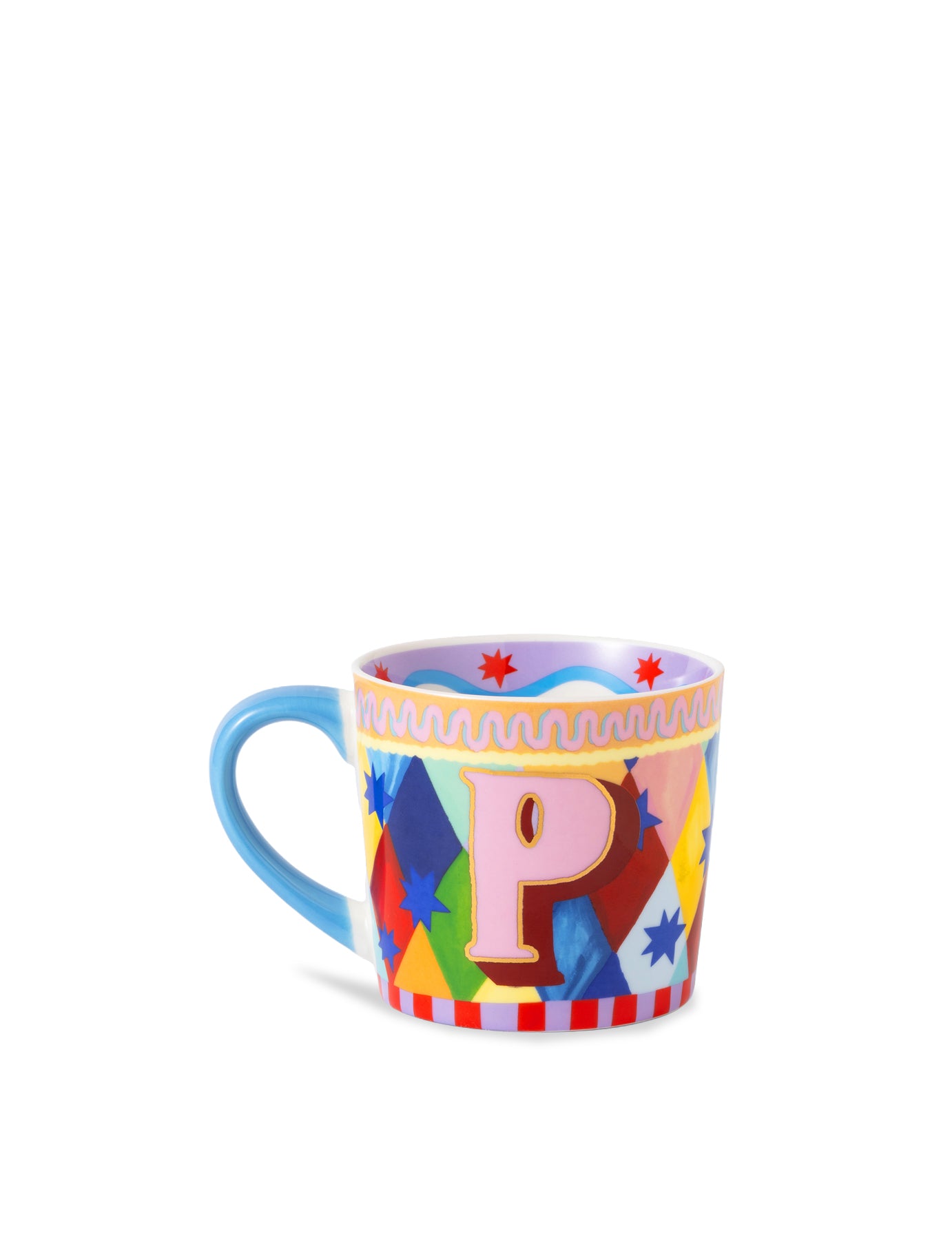 Eleanor Bowmer Alphabet Letter P Mug