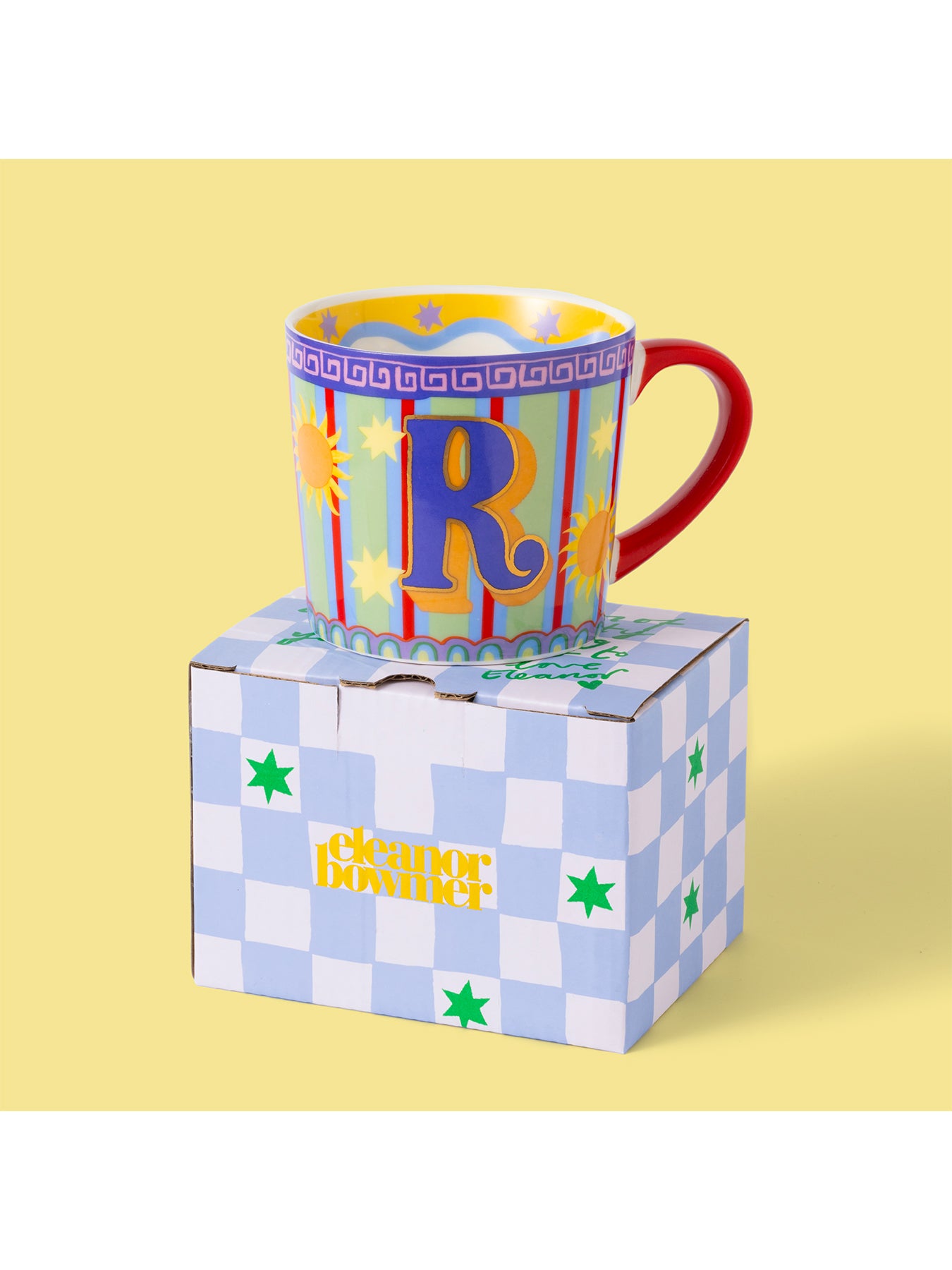 Eleanor Bowmer Alphabet Letter R Mug