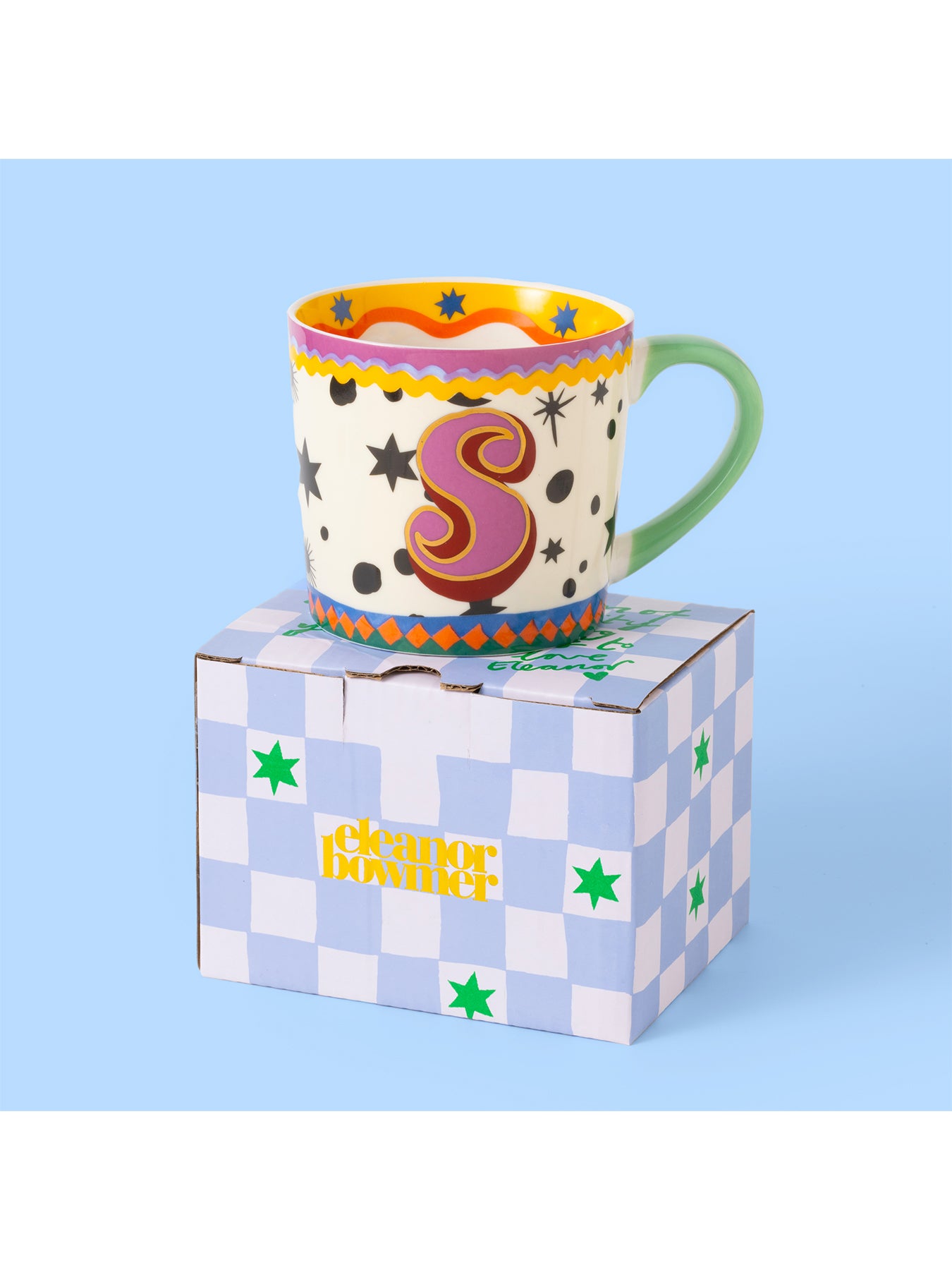 Eleanor Bowmer Alphabet Letter S Mug