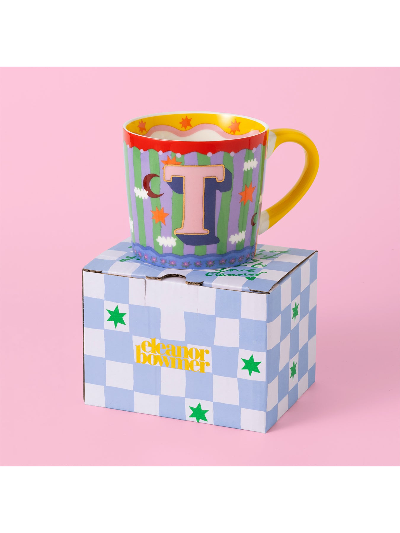 Eleanor Bowmer Alphabet Letter T Mug