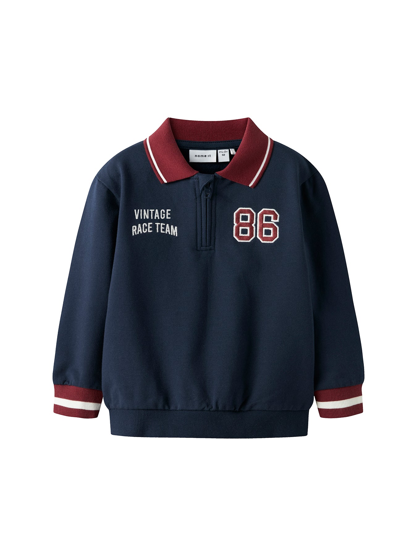 Boys’ Ramse Polo Sweatshirt Navy