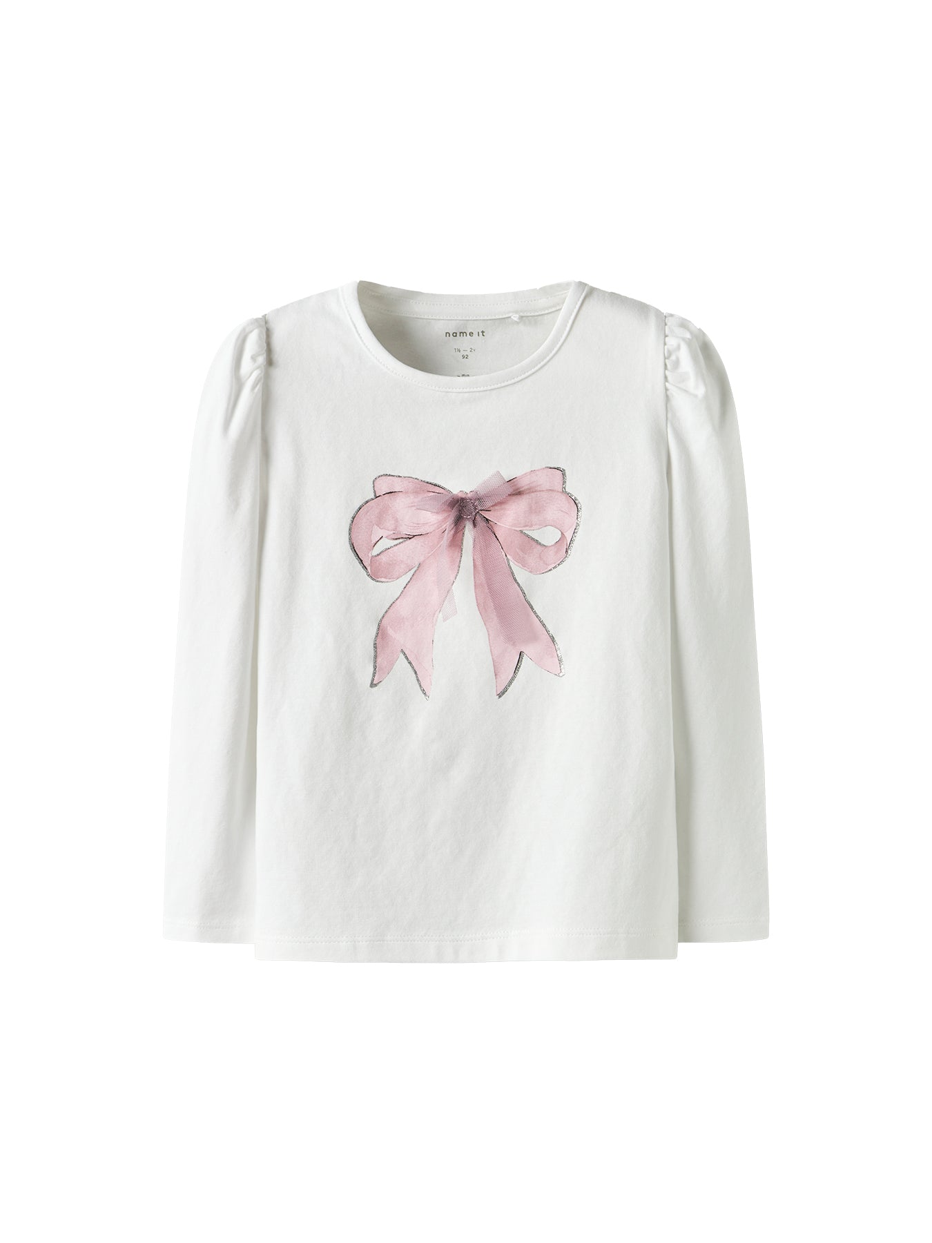 Girls’ Skaty Long-Sleeve Top White