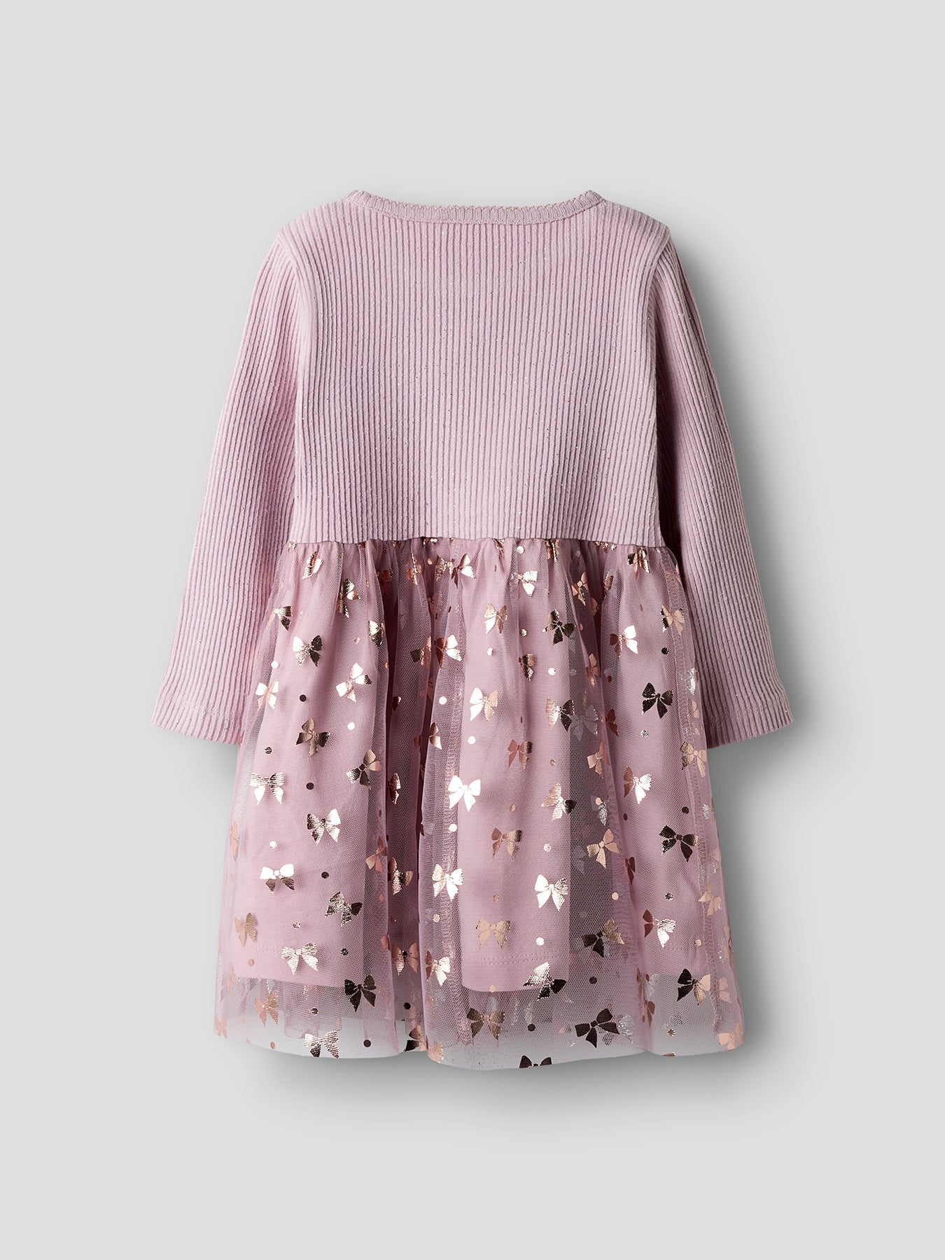 Girls’ Rosally Long-Sleeve Dress Lilac