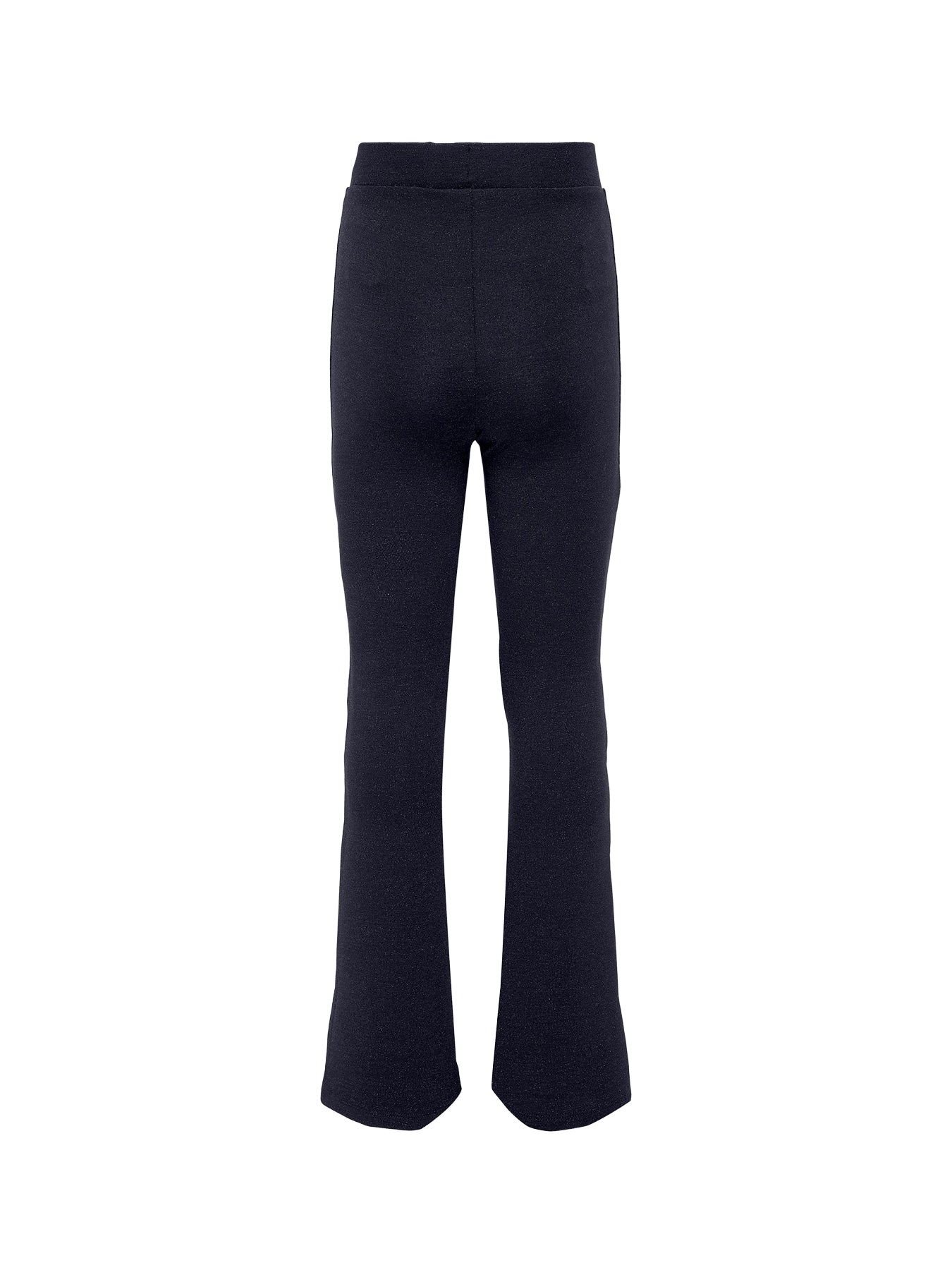 Girls’ Glitter Flared Pants Black