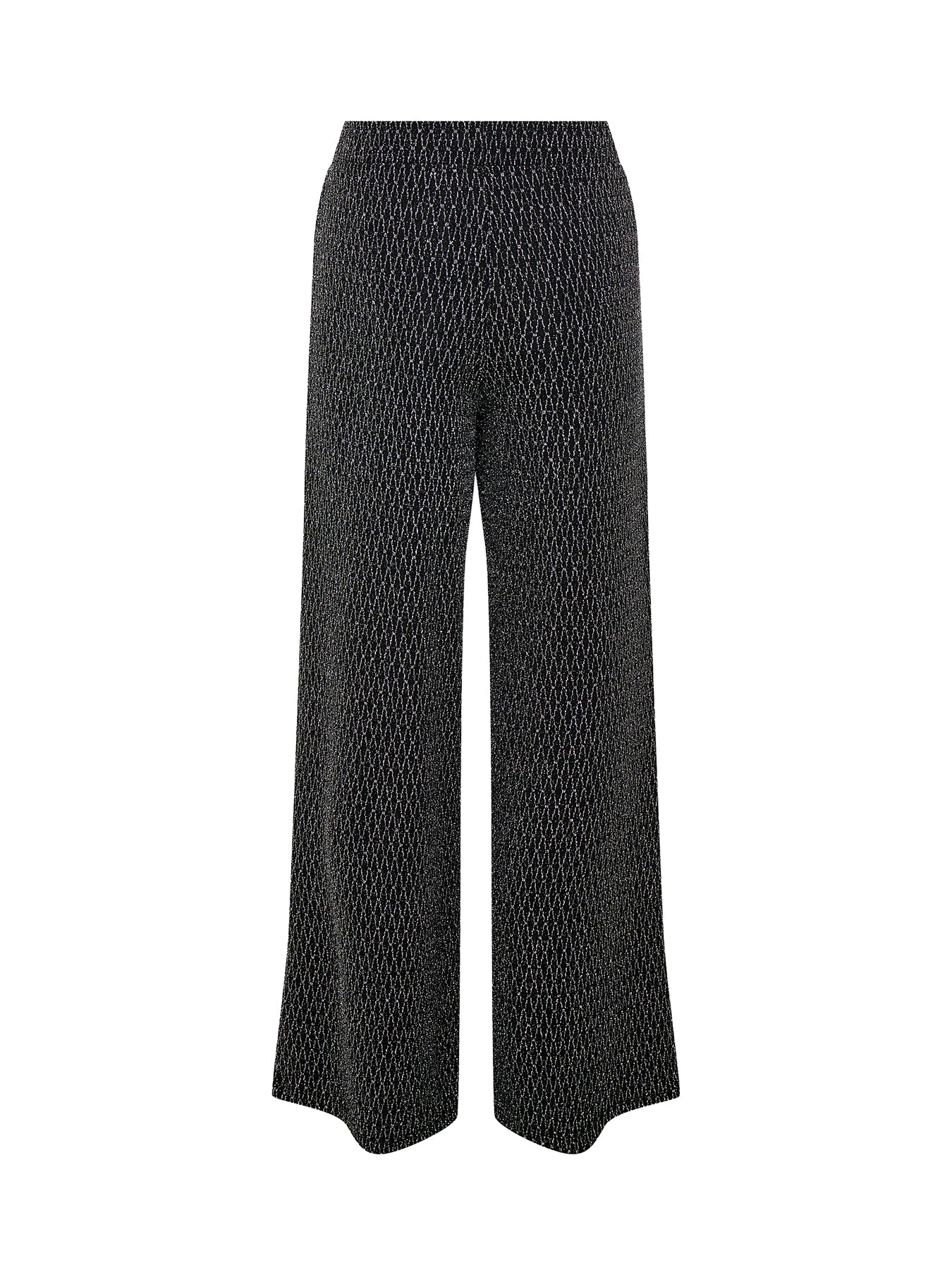 Girls’ Glitter Flared Pants Black