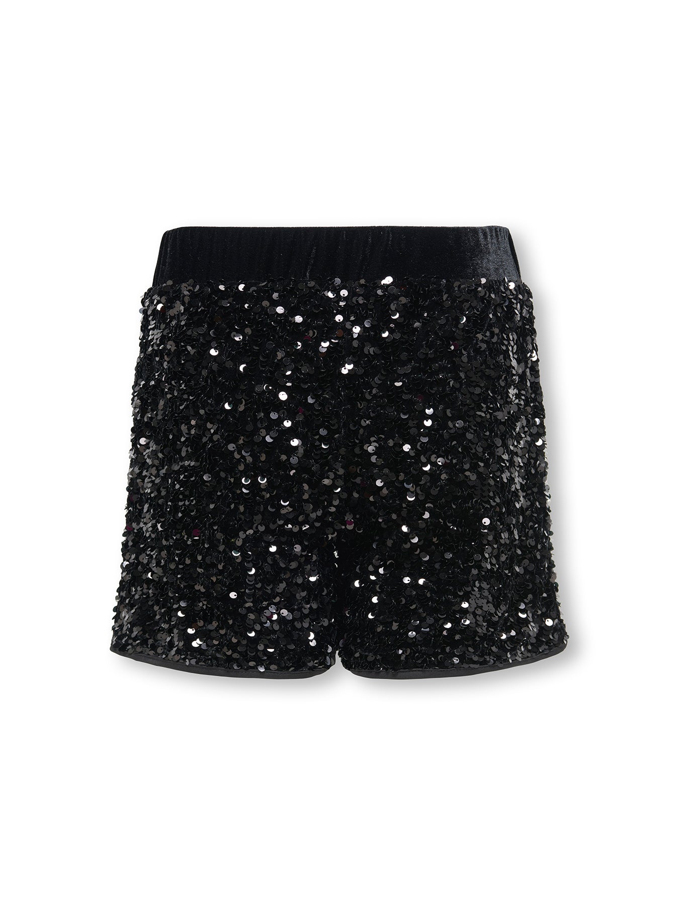 Girls’ Confidence Sequin Shorts Black