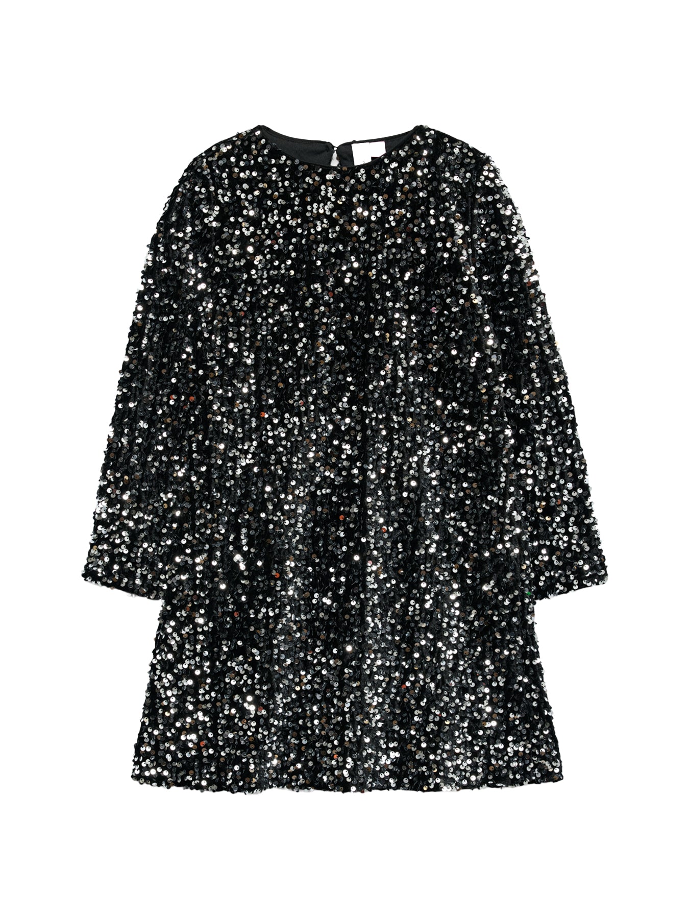Girls’ Bella Sequin Dress Black