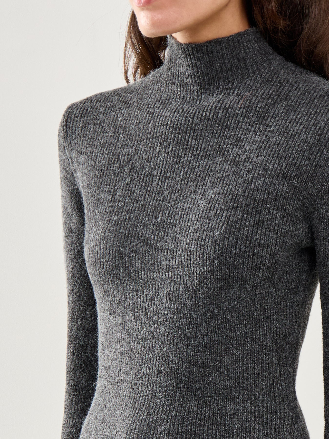 Odyssey A-Line Knit Top Grey