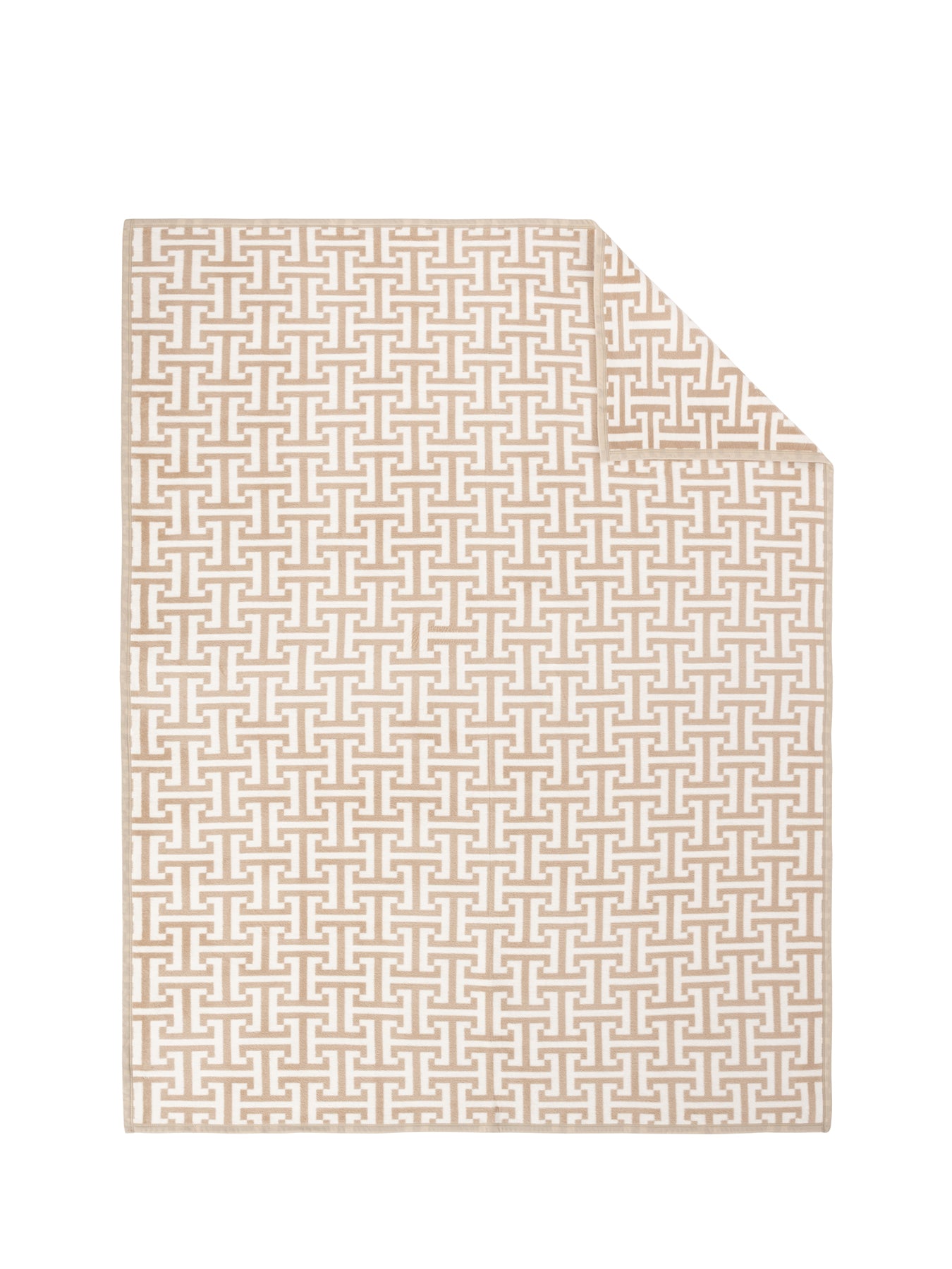 Ibena Cambridge Blanket Beige