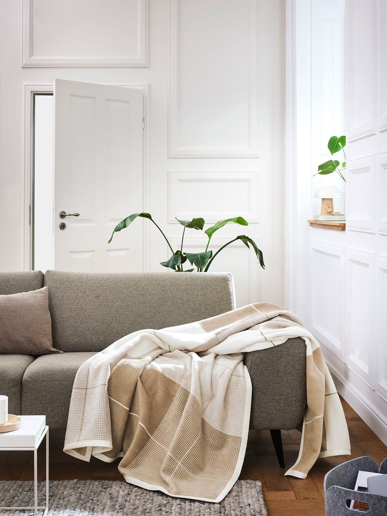 Amalfi Blanket Beige