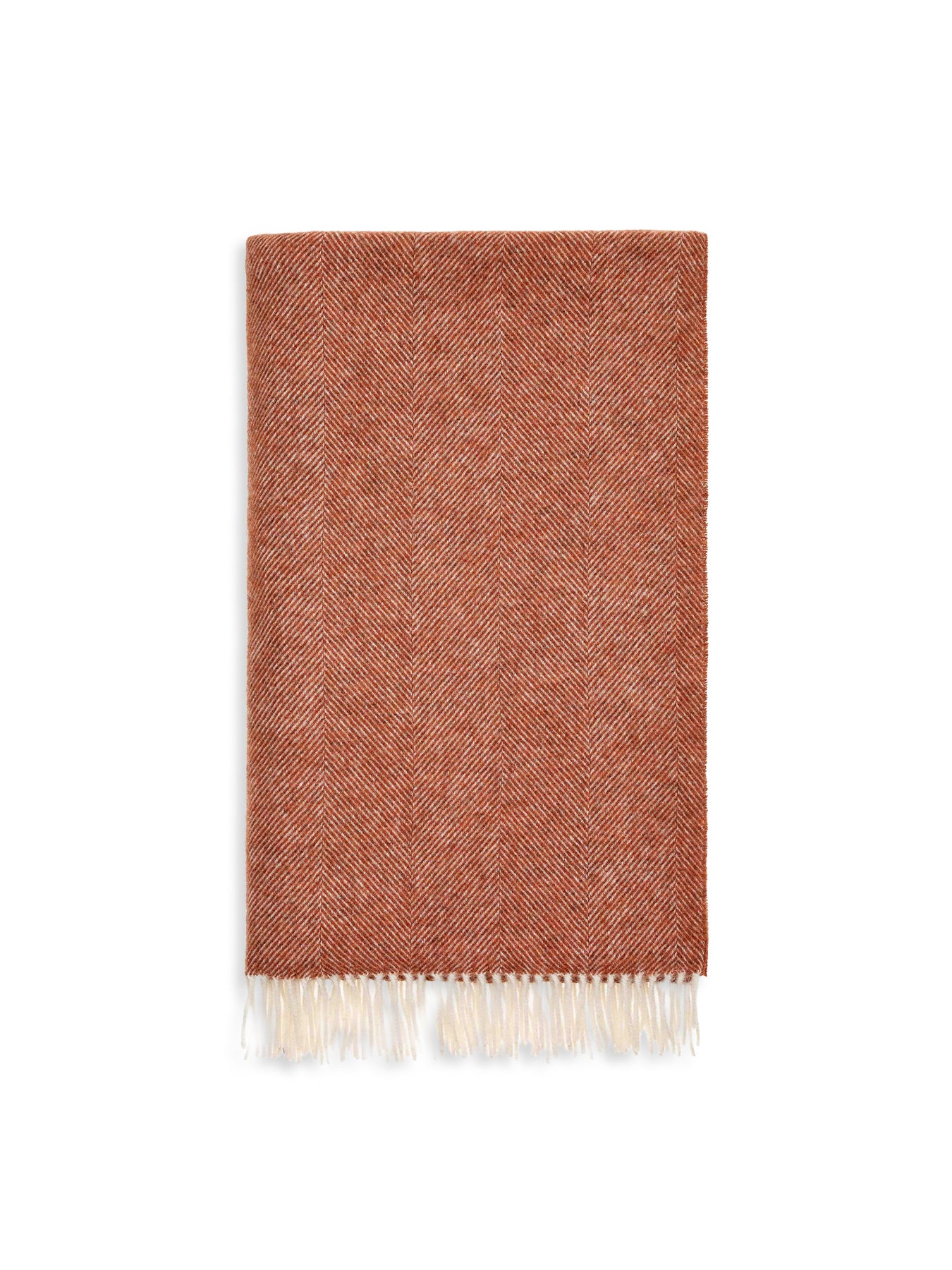 Herringbone Pure Wool Throw Collection