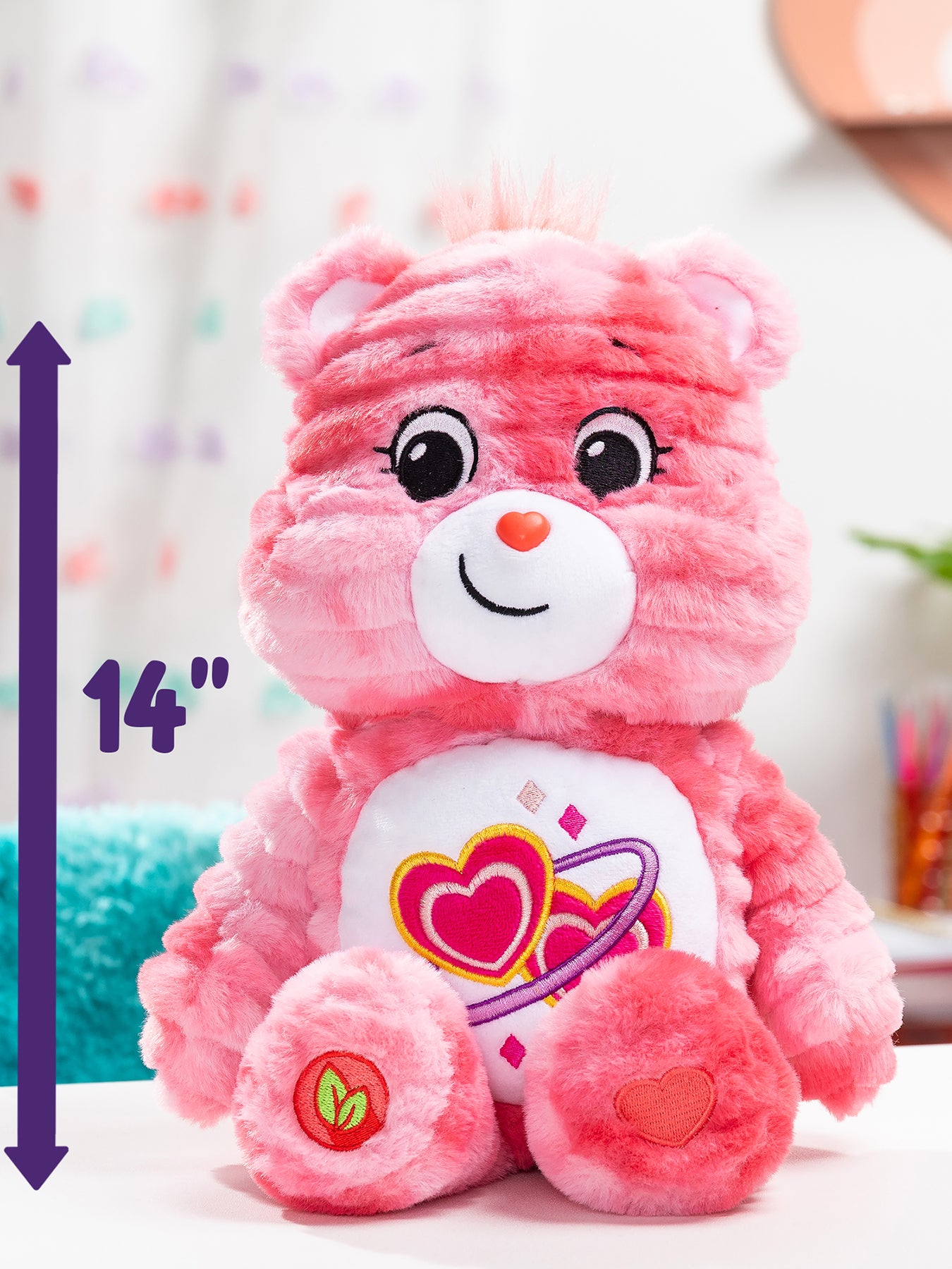 Care Bears Plush LoveALot Bear 35cm