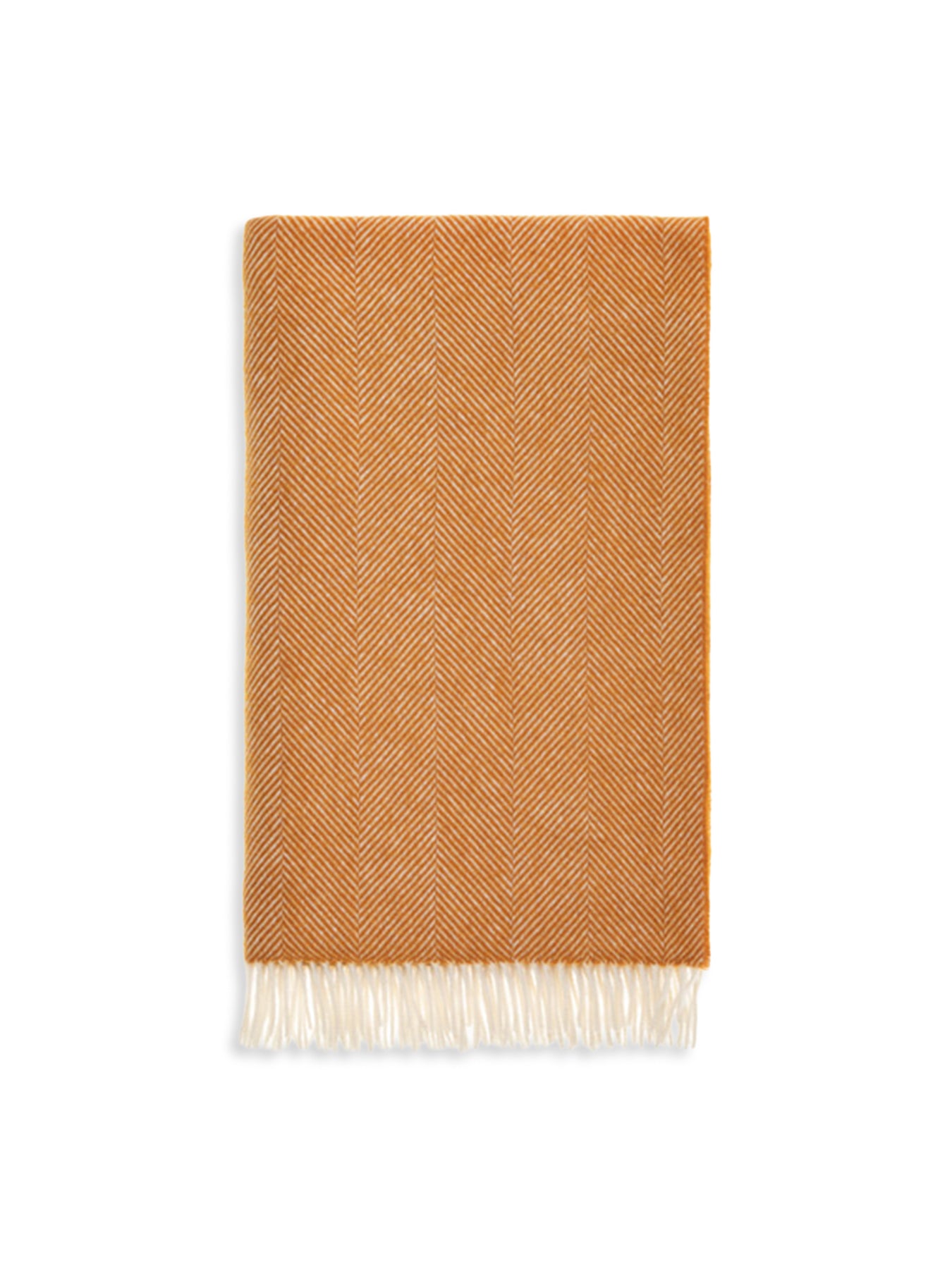 Wool Throw Neutral Check
