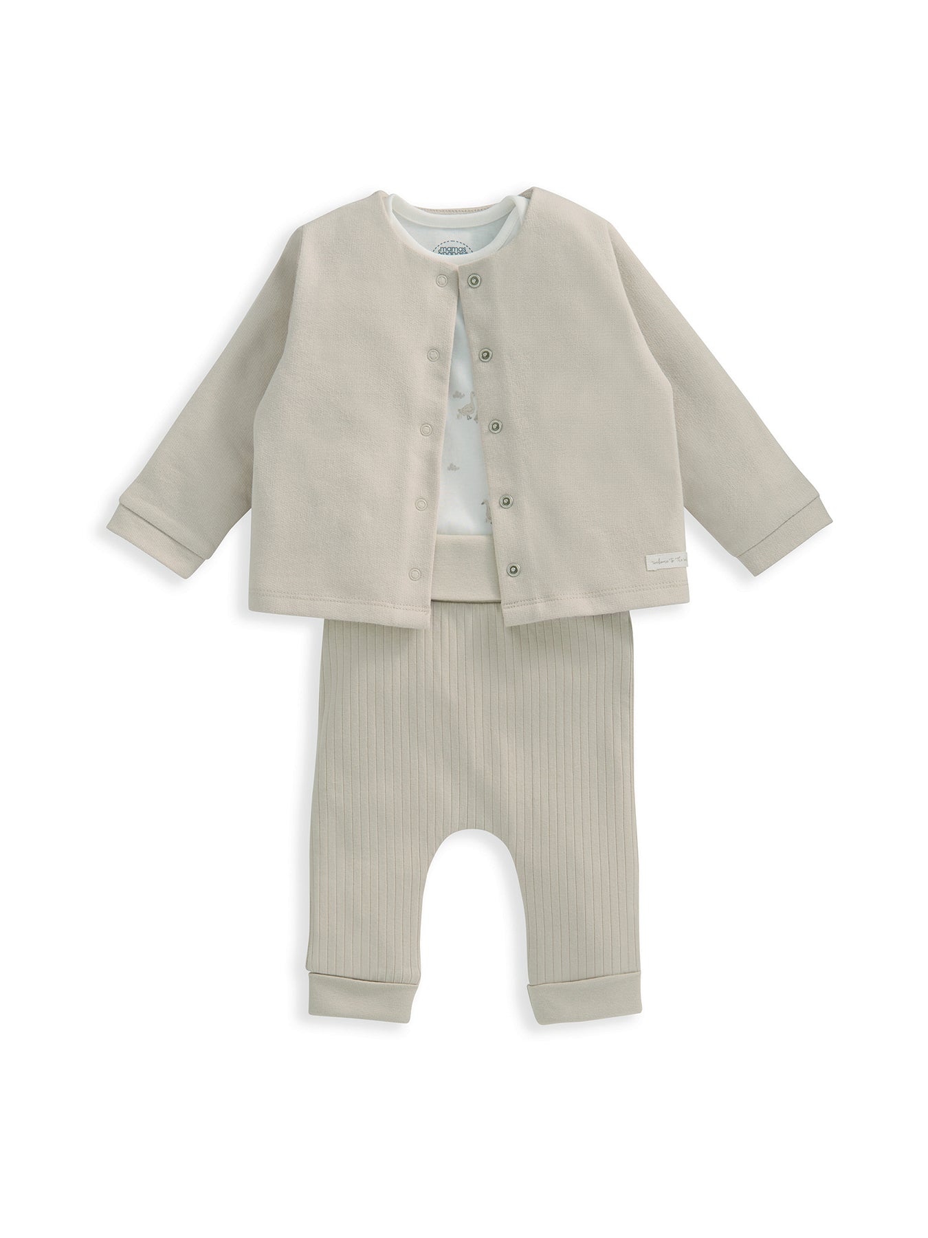 Baby Jersey Jacket Set Multi