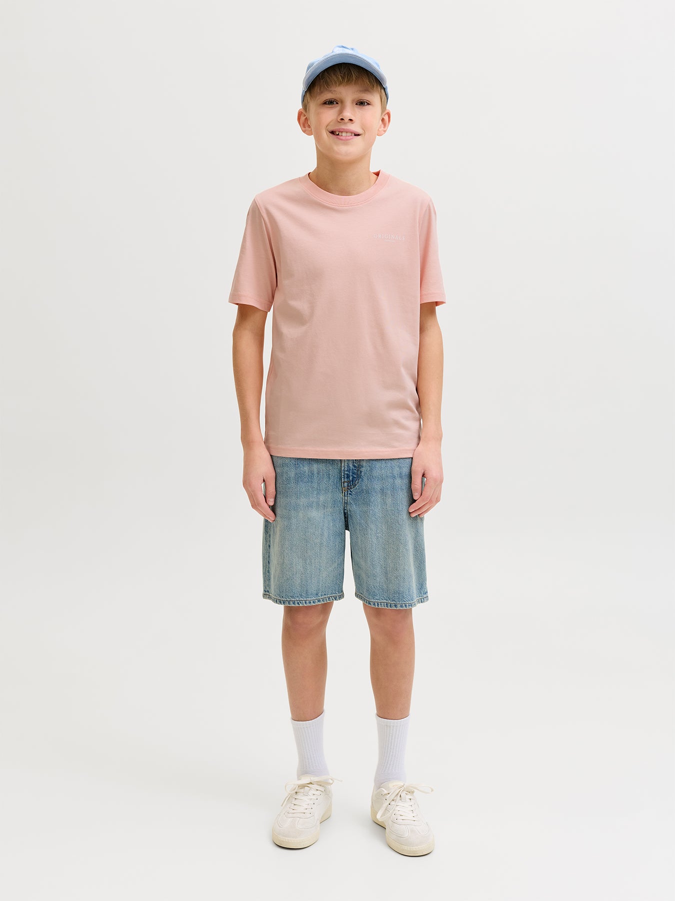 Kids' Montauk Graphic Back T-Shirt Pink