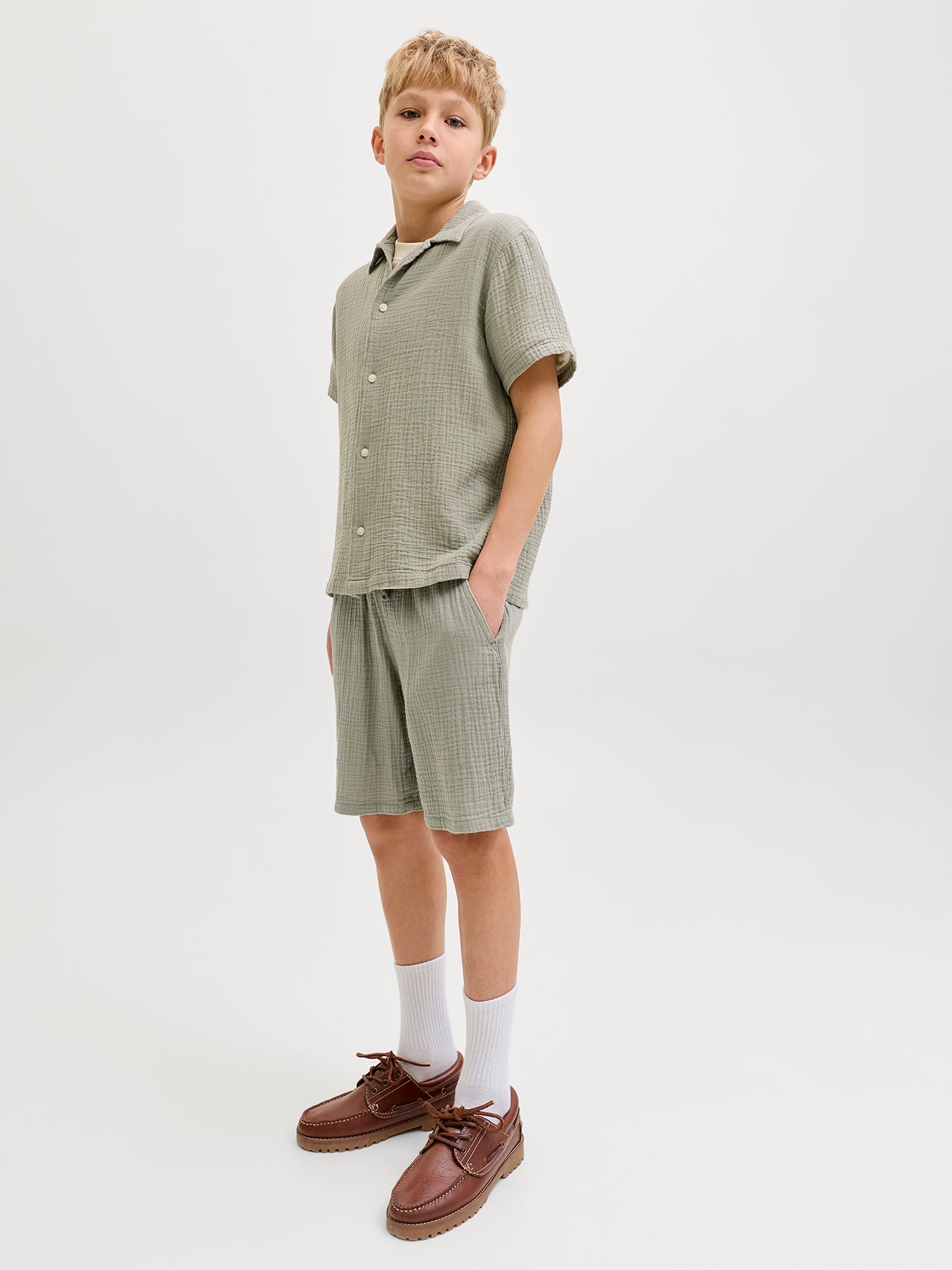 Kids' Jaiden Jogger Shorts Green