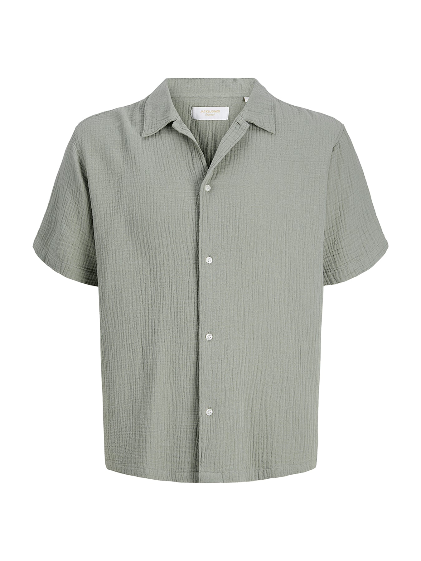 Kids' Double Cloth Overshirt Green