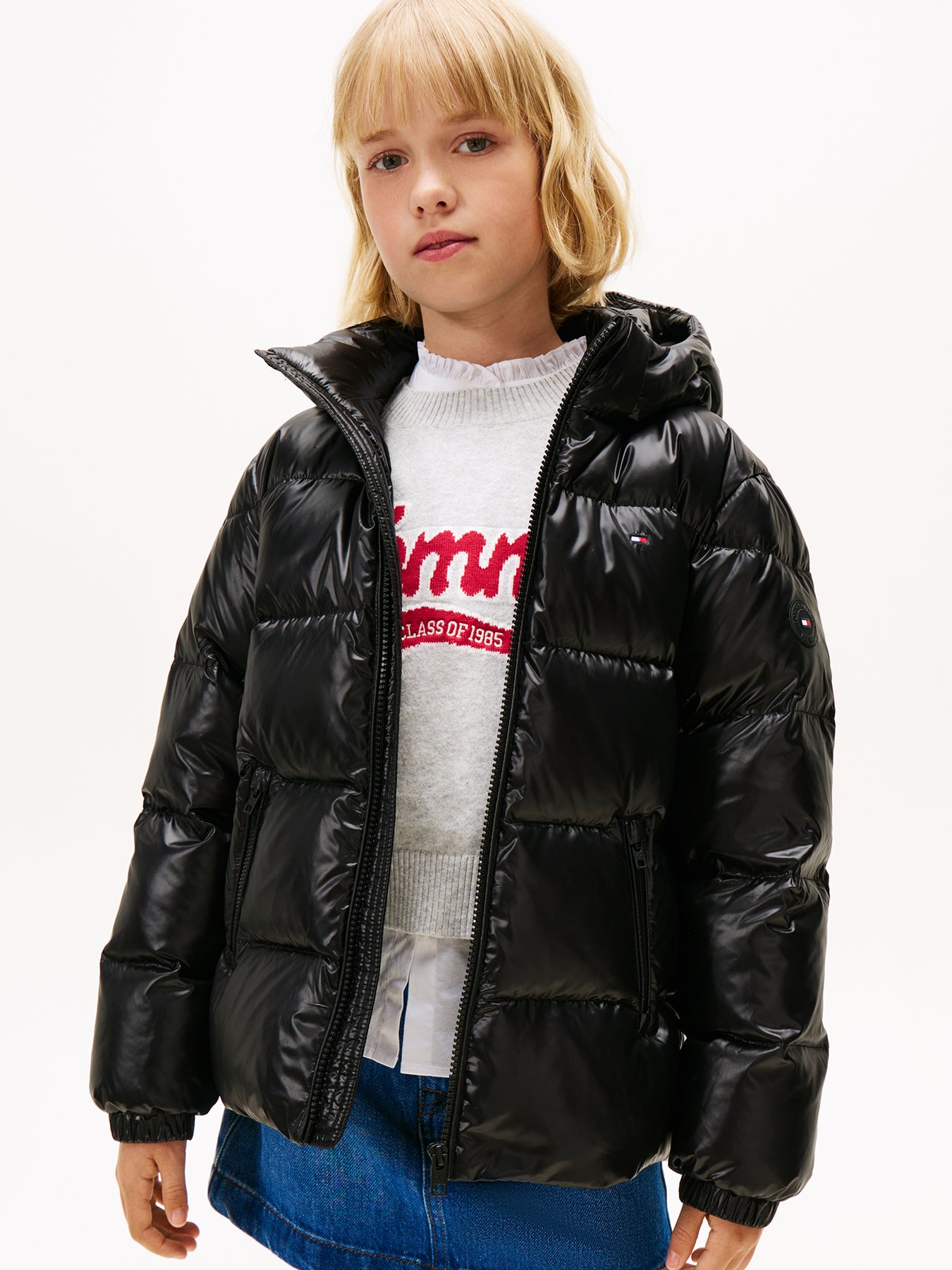 Kids’ Essential Shiny Down Jacket